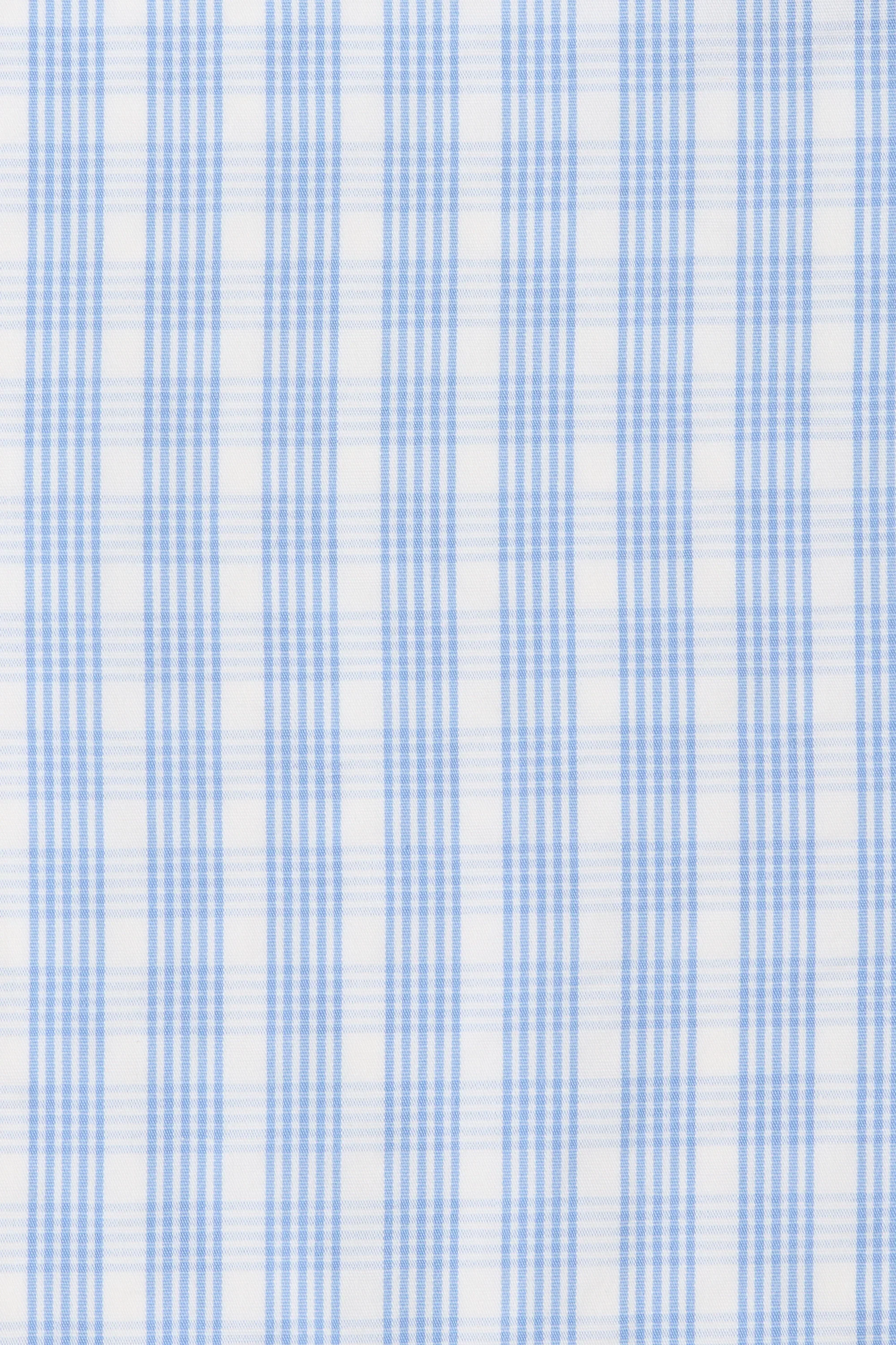 Faithfull - Lonny Top Paloma Check Light Blue White - Image 5