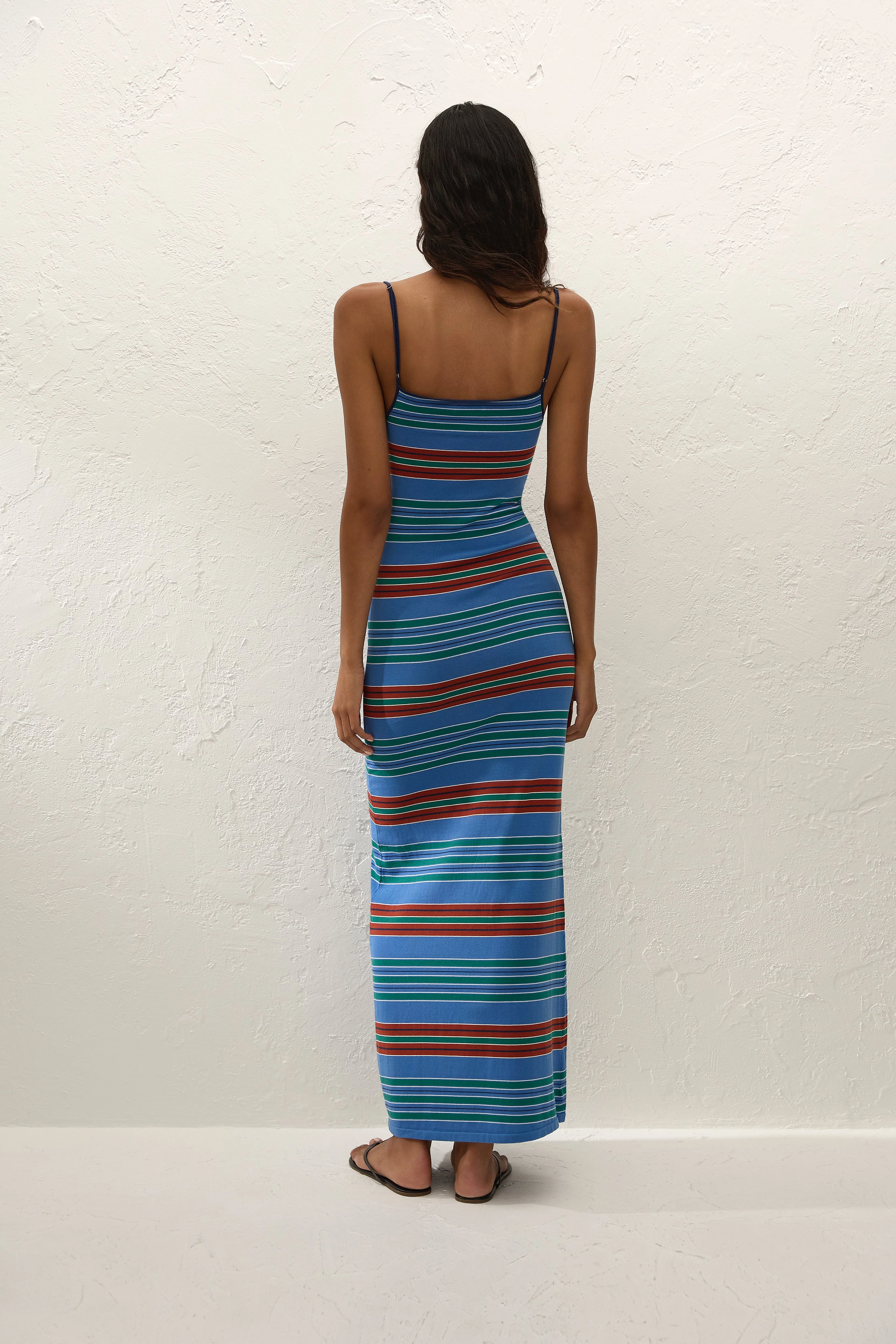 Faithfull - Lucy Maxi Dress Juan Stripe - Image 3