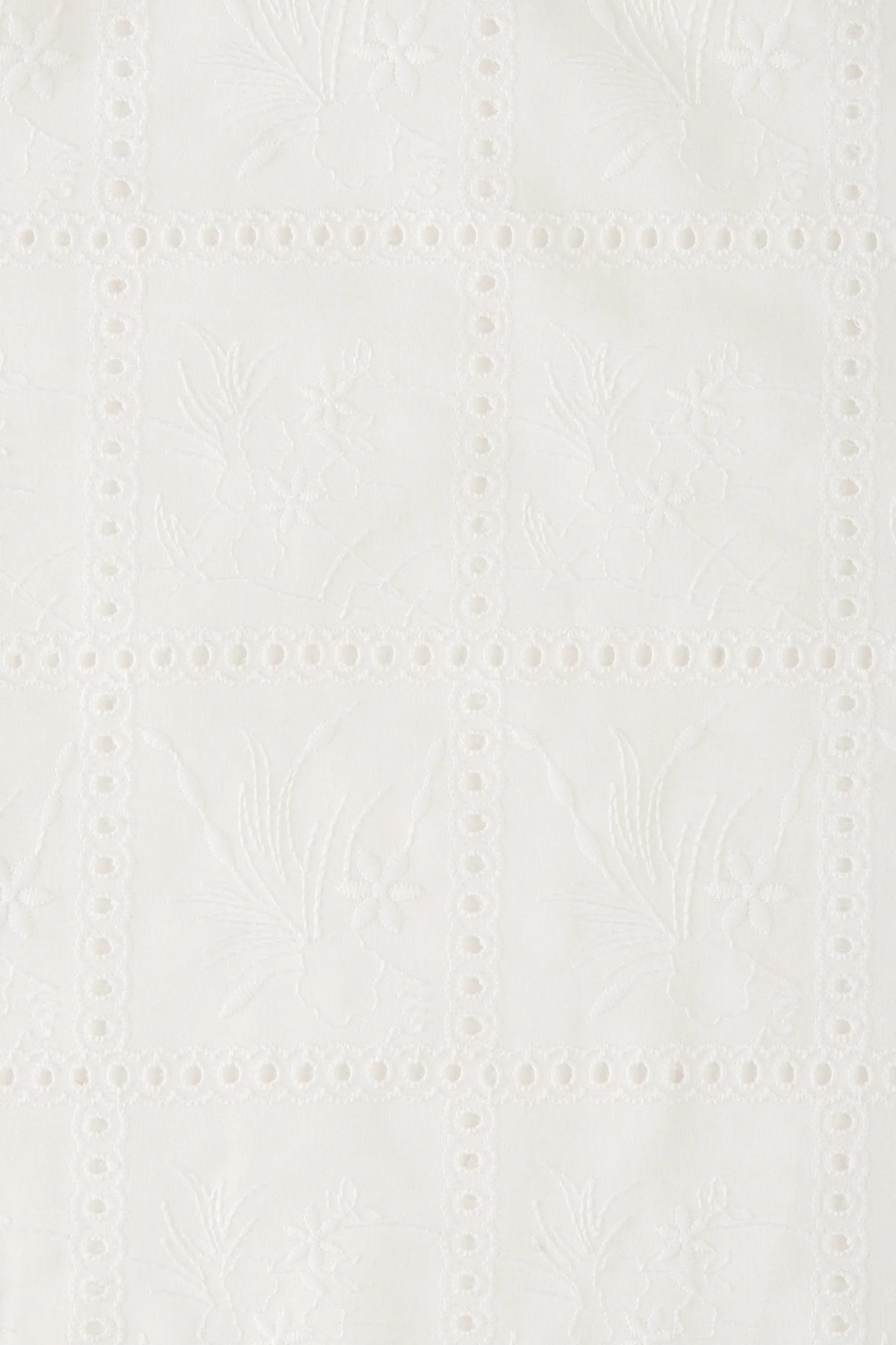 Faithfull - Mora Top Handkerchief Broderie White - Image 5