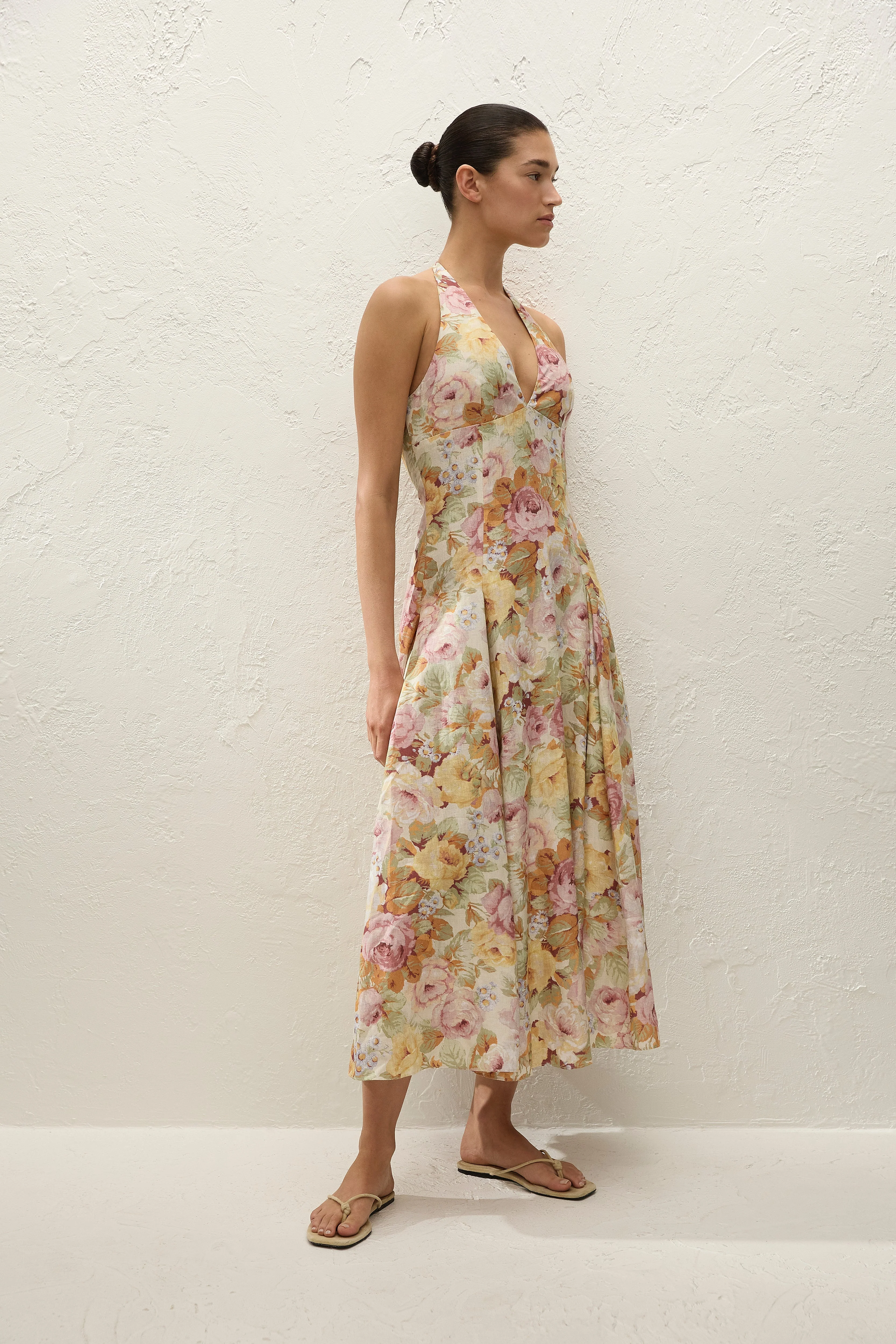 Faithfull - Murano Midi Dress Giardino - Image 4