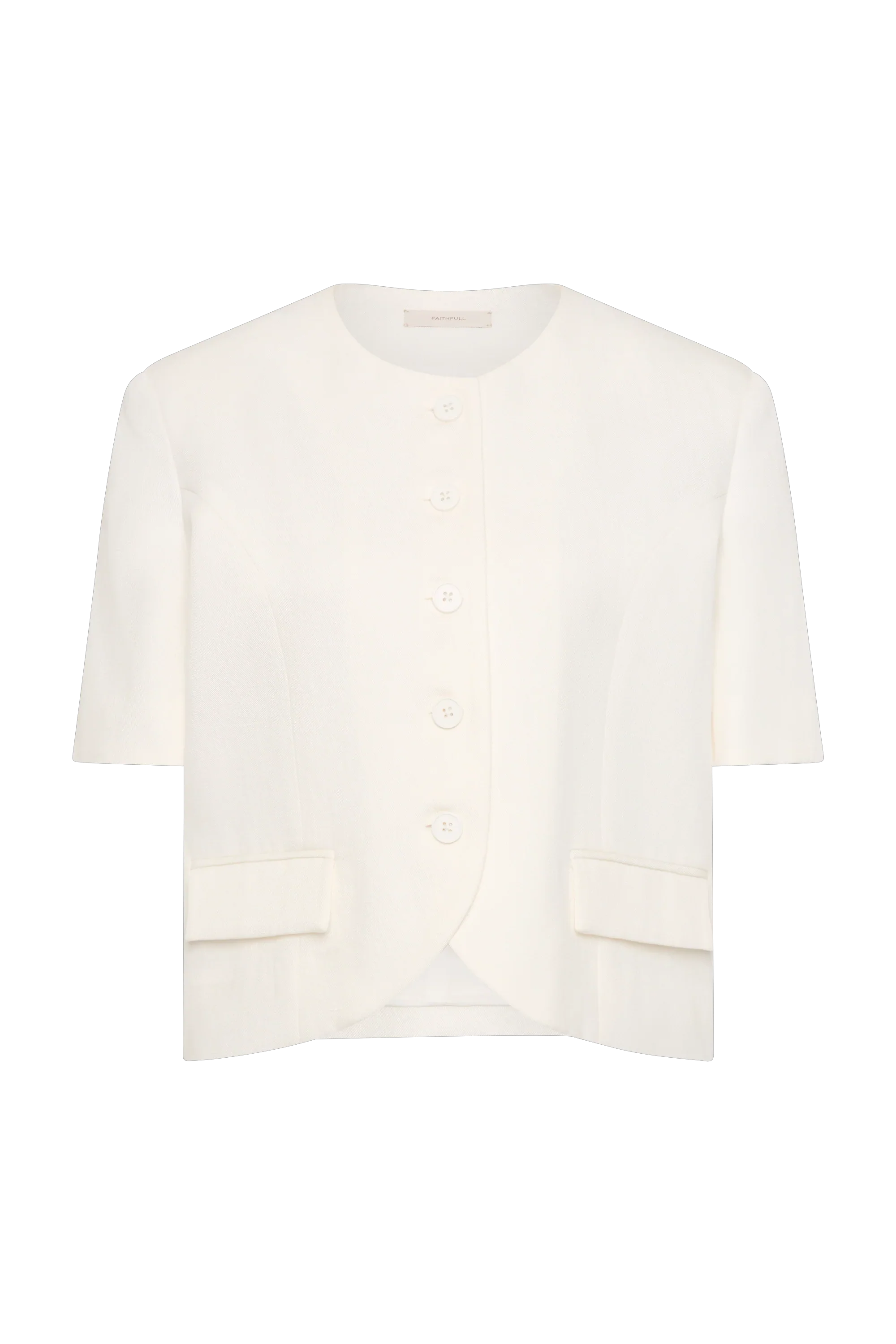 Faithfull - Orsa Blazer Off White - Image 8