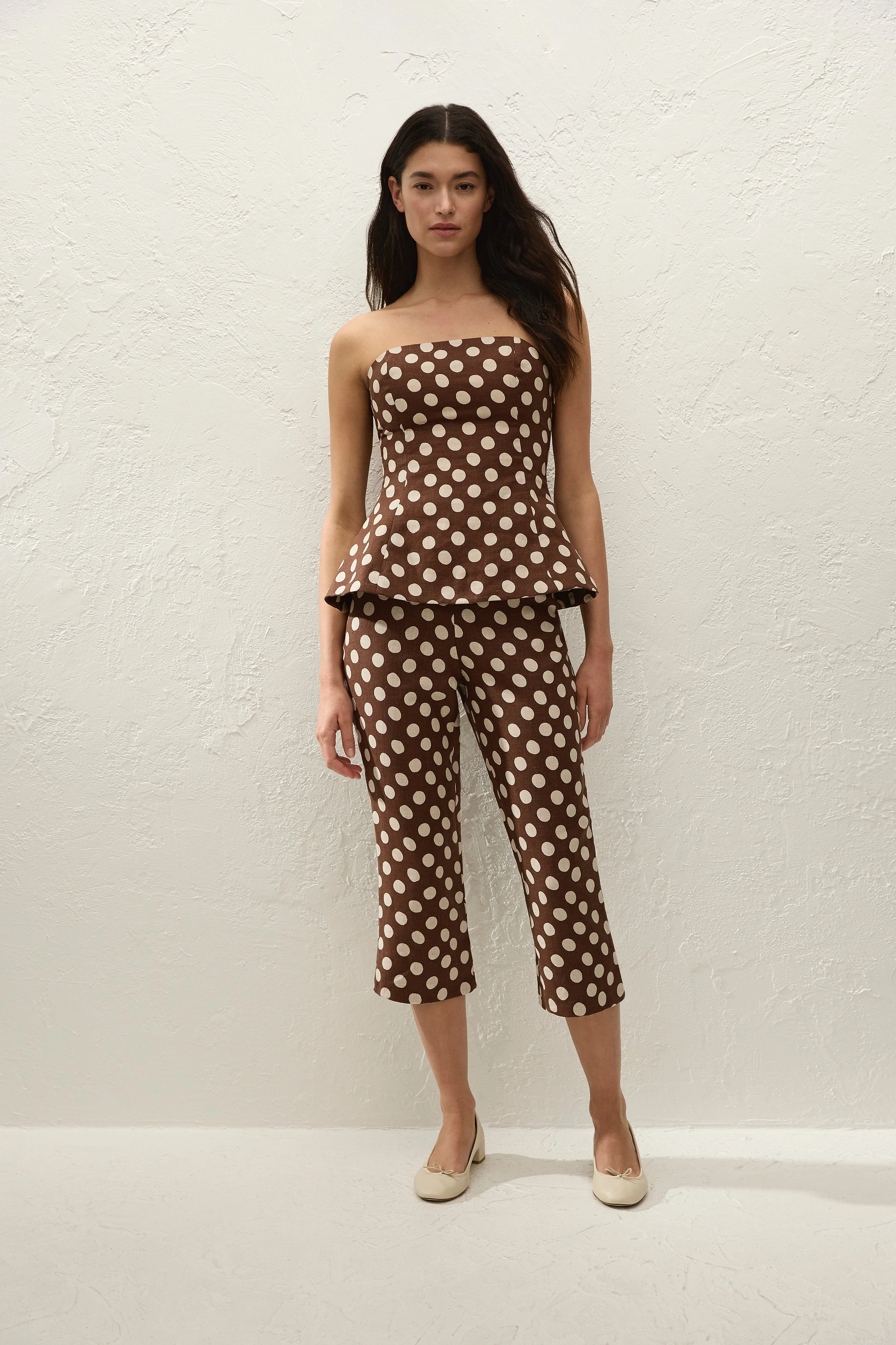 Faithfull - Petro Top Cioccolato Dot