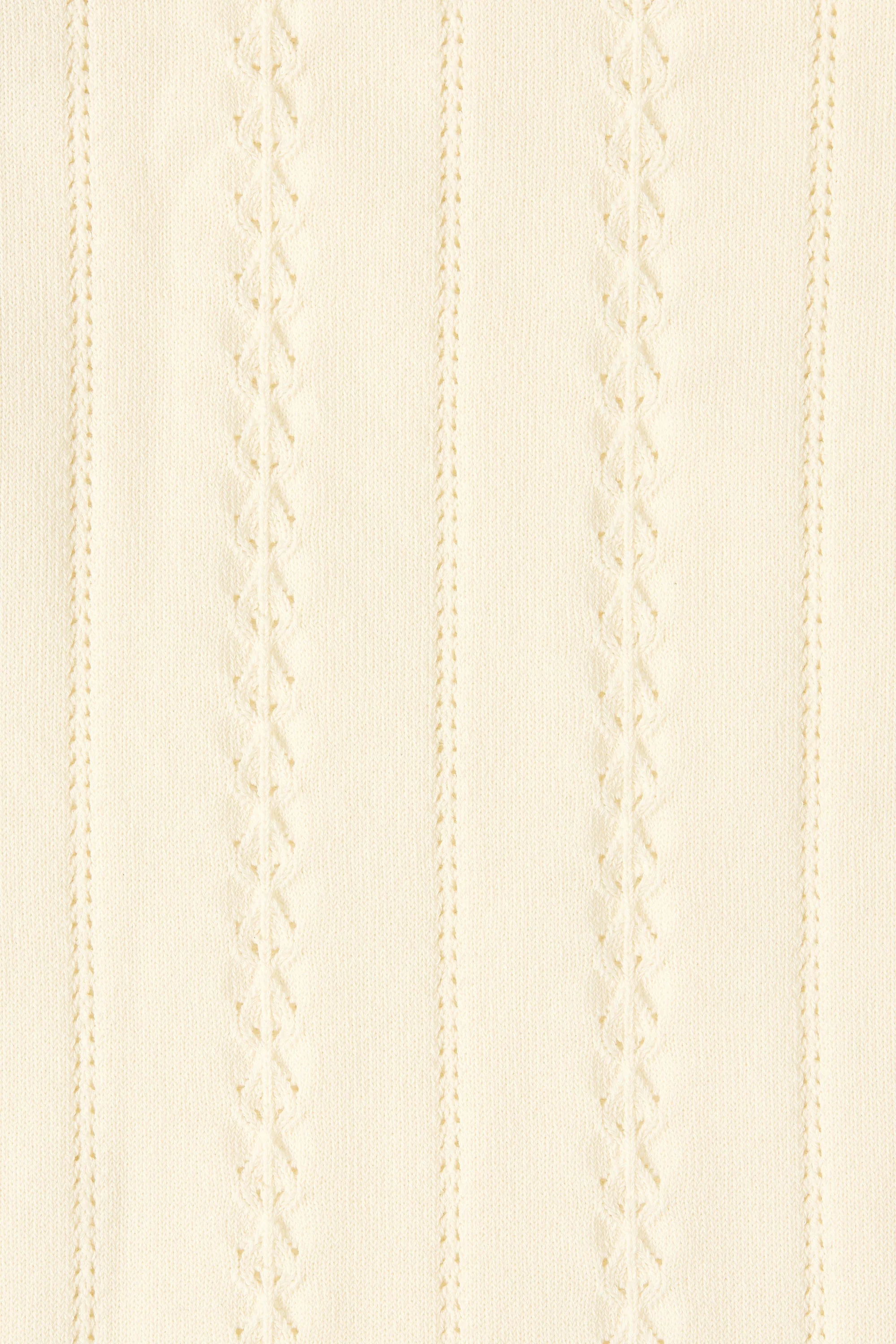 Faithfull - Selly Cardigan Maja Pointelle Vintage White - Image 10