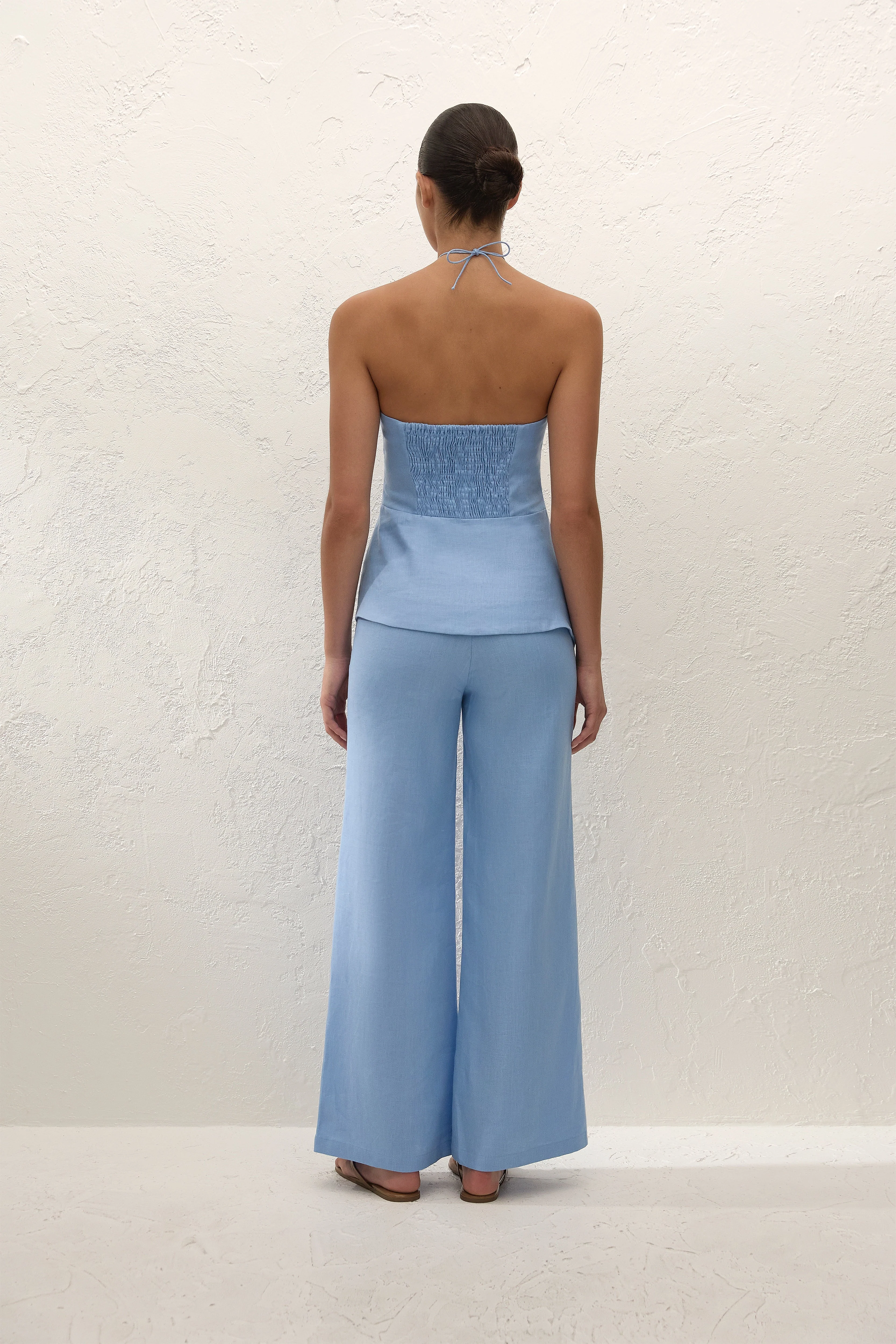Faithfull - Syna Pant Sky Blue - Image 4