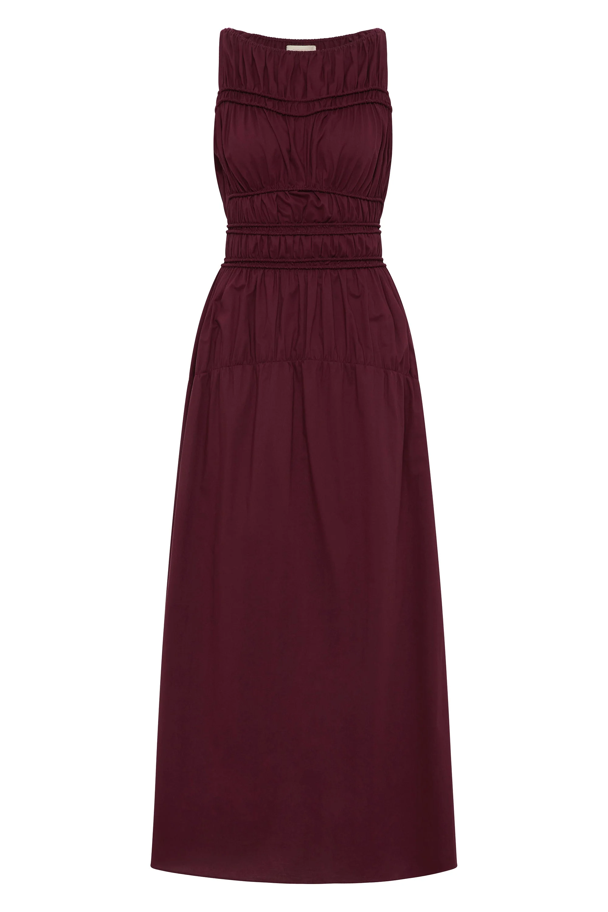 Faithfull - Yael Midi Dress Mulberry - Image 6