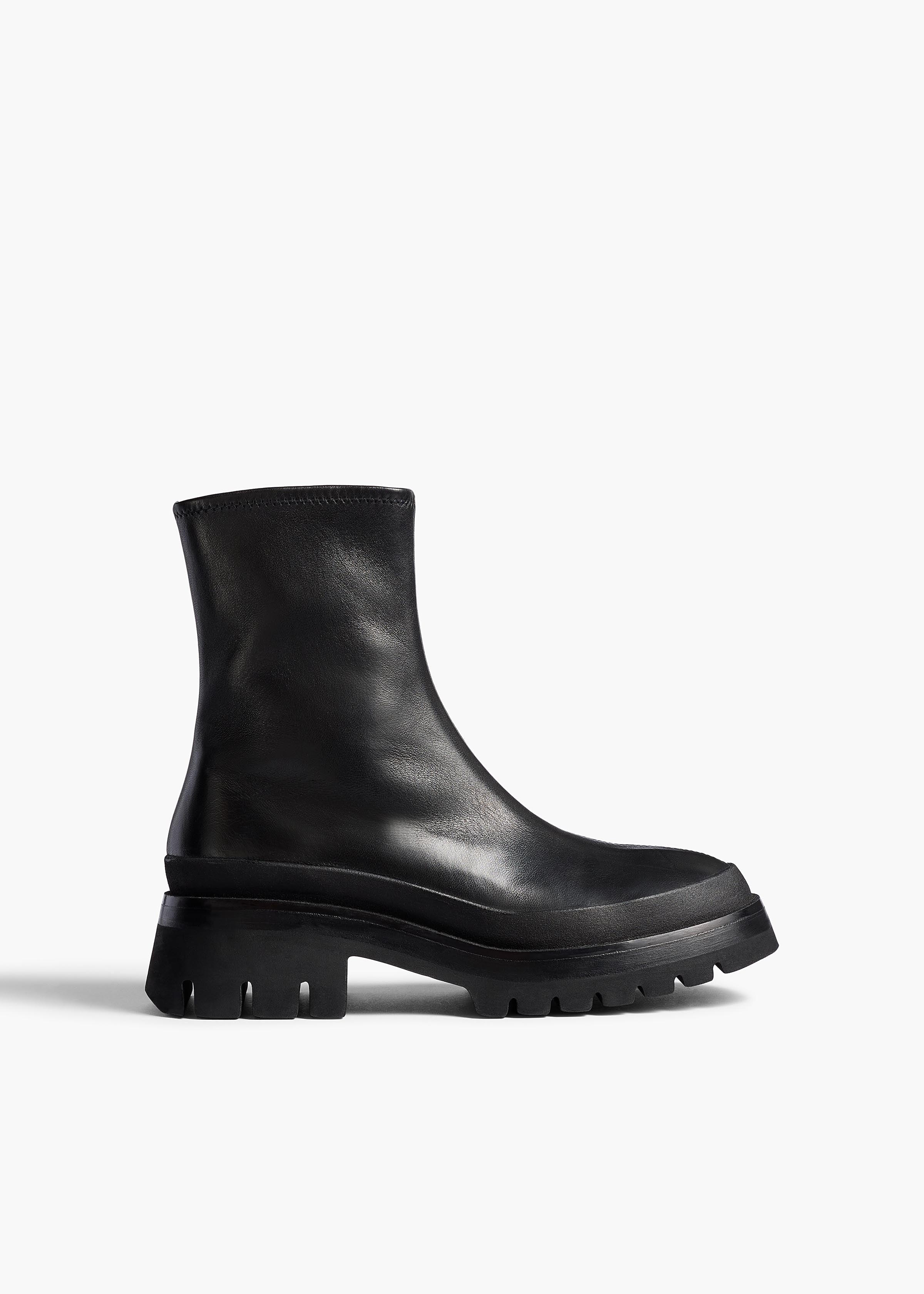 Khaite - Fallon Boot in Black Leather