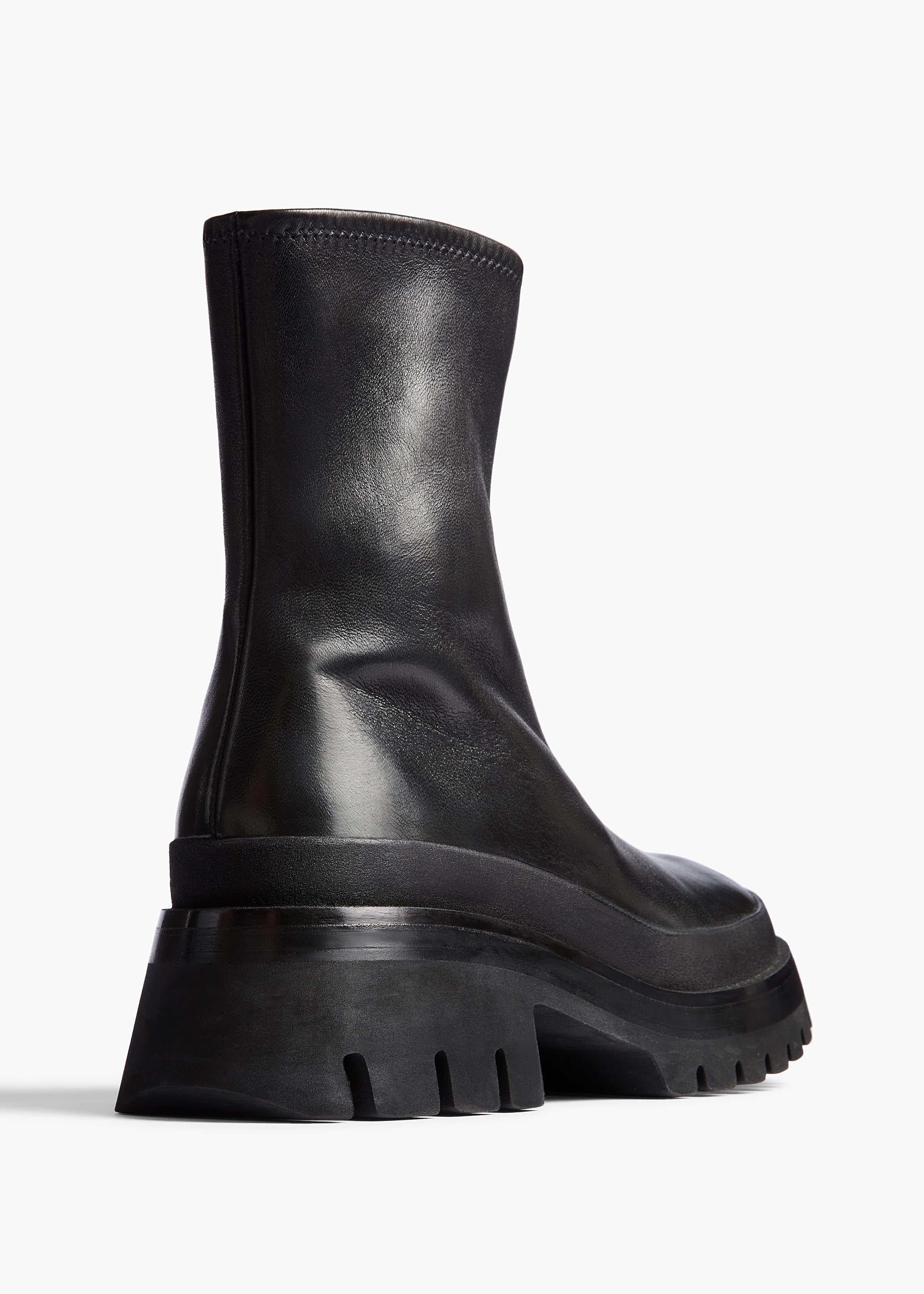 Khaite - Fallon Boot in Black Leather - Image 9