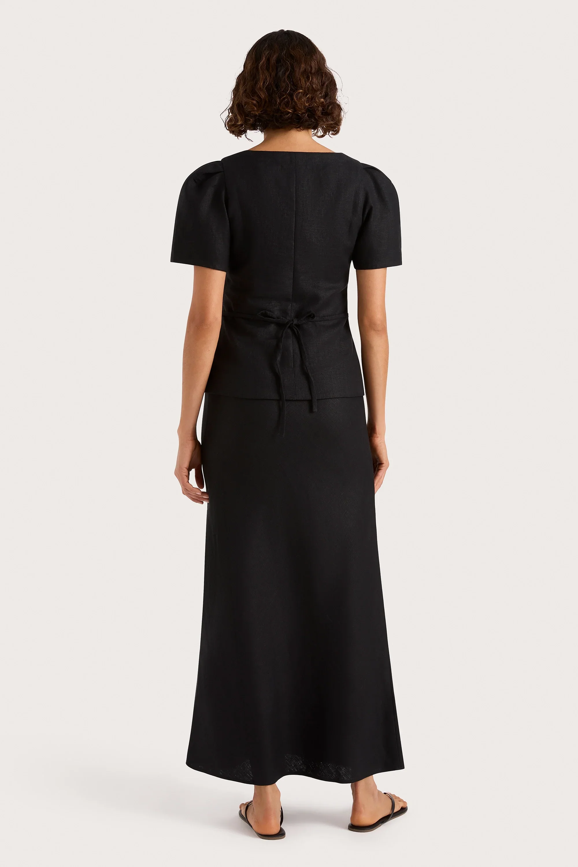 Faithfull - Faye Skirt Black - Image 7
