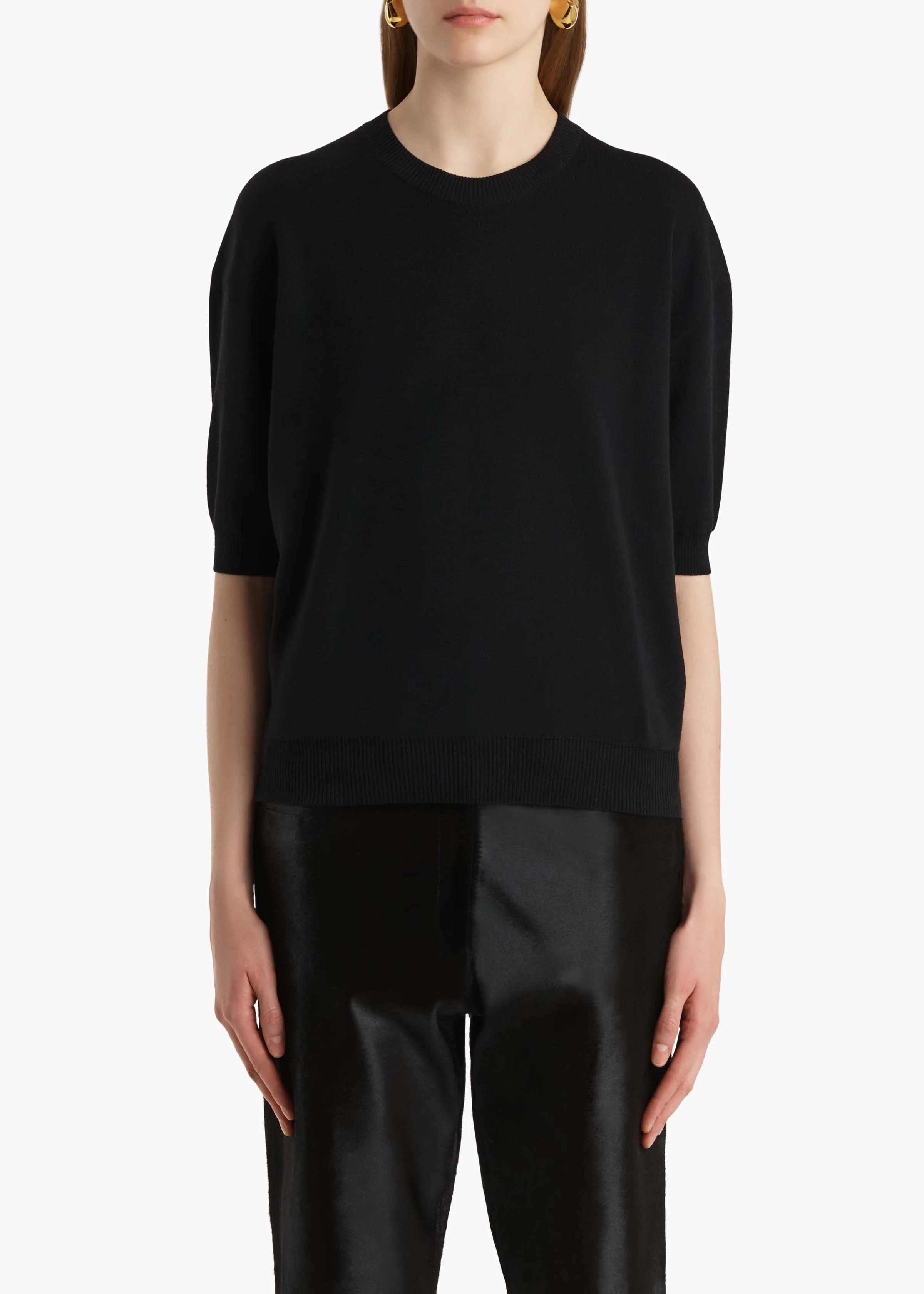Khaite - Faye Top in Black - Image 3