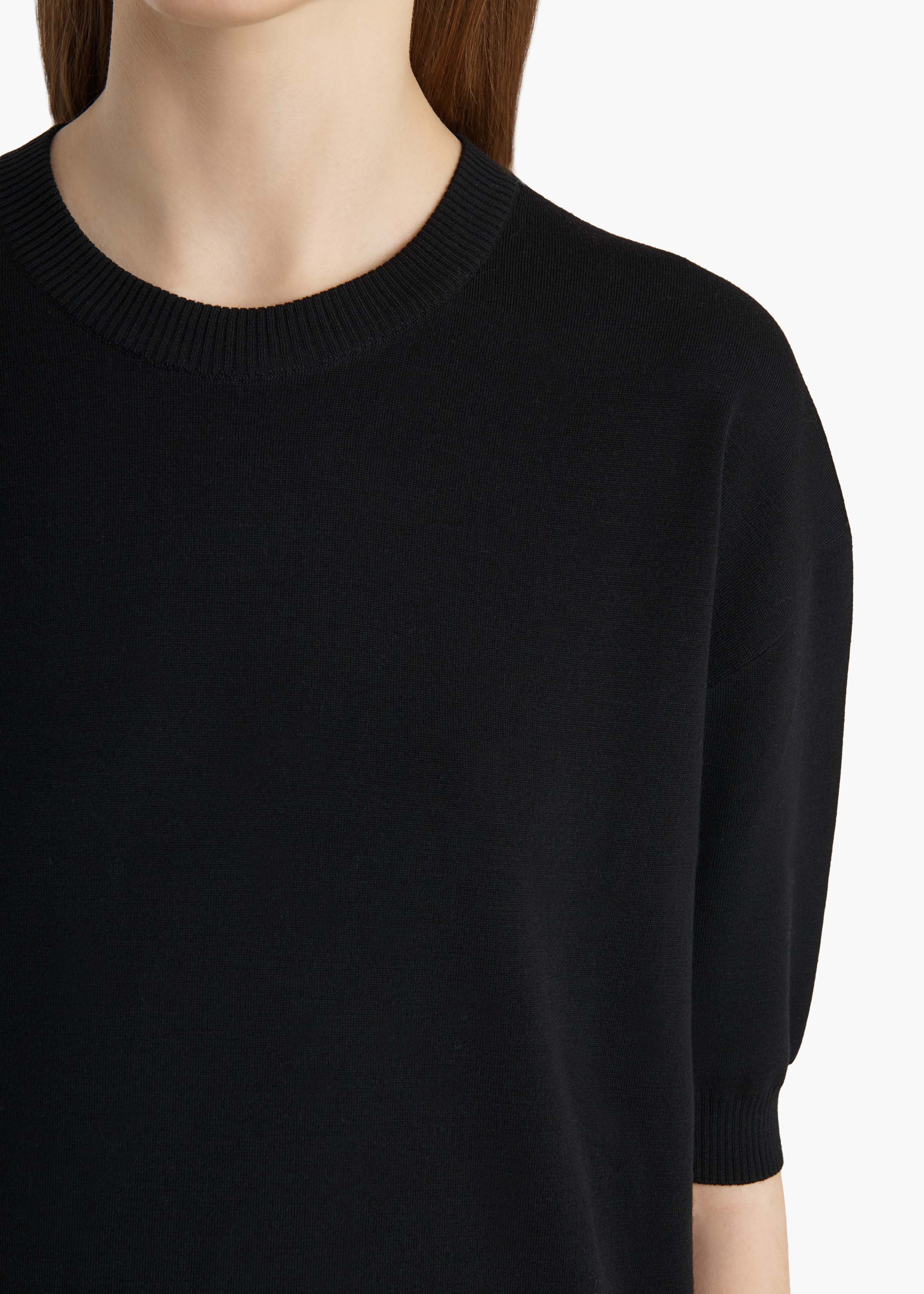 Khaite - Faye Top in Black - Image 5
