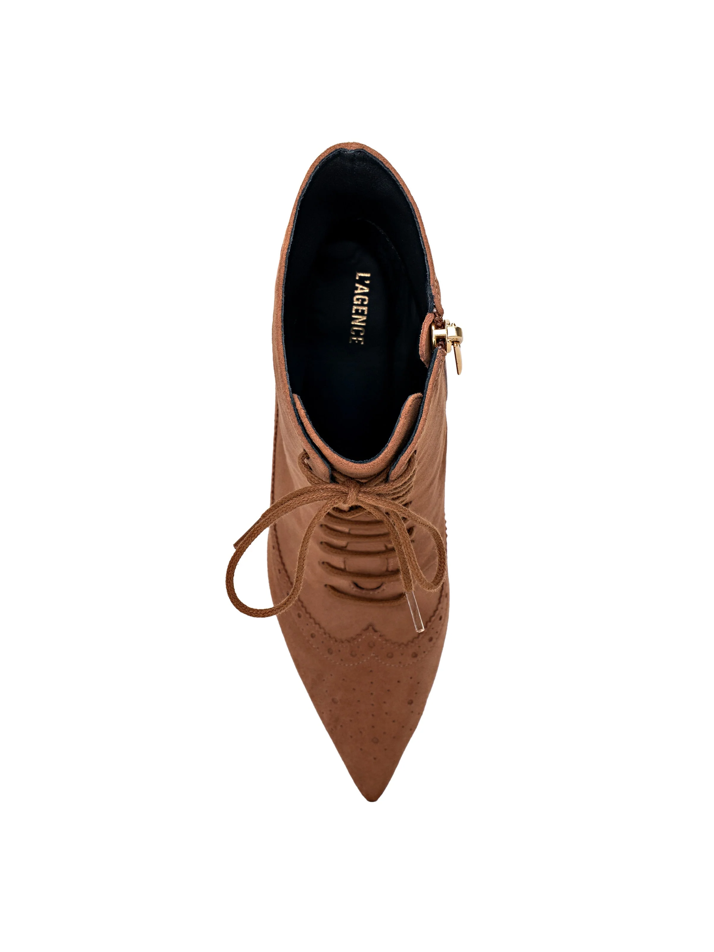 L'AGENCE - Fayette Lace - Up Bootie - Image 10