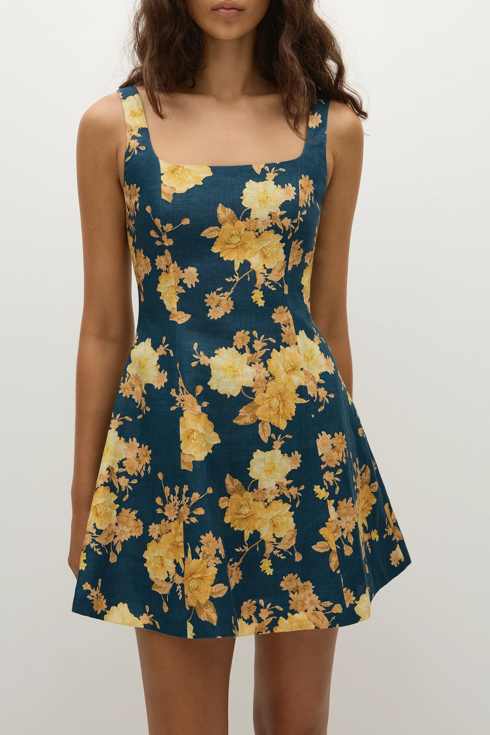 Faithfull - Felice Mini Dress Nora Floral Navy - Final Sale - Image 2