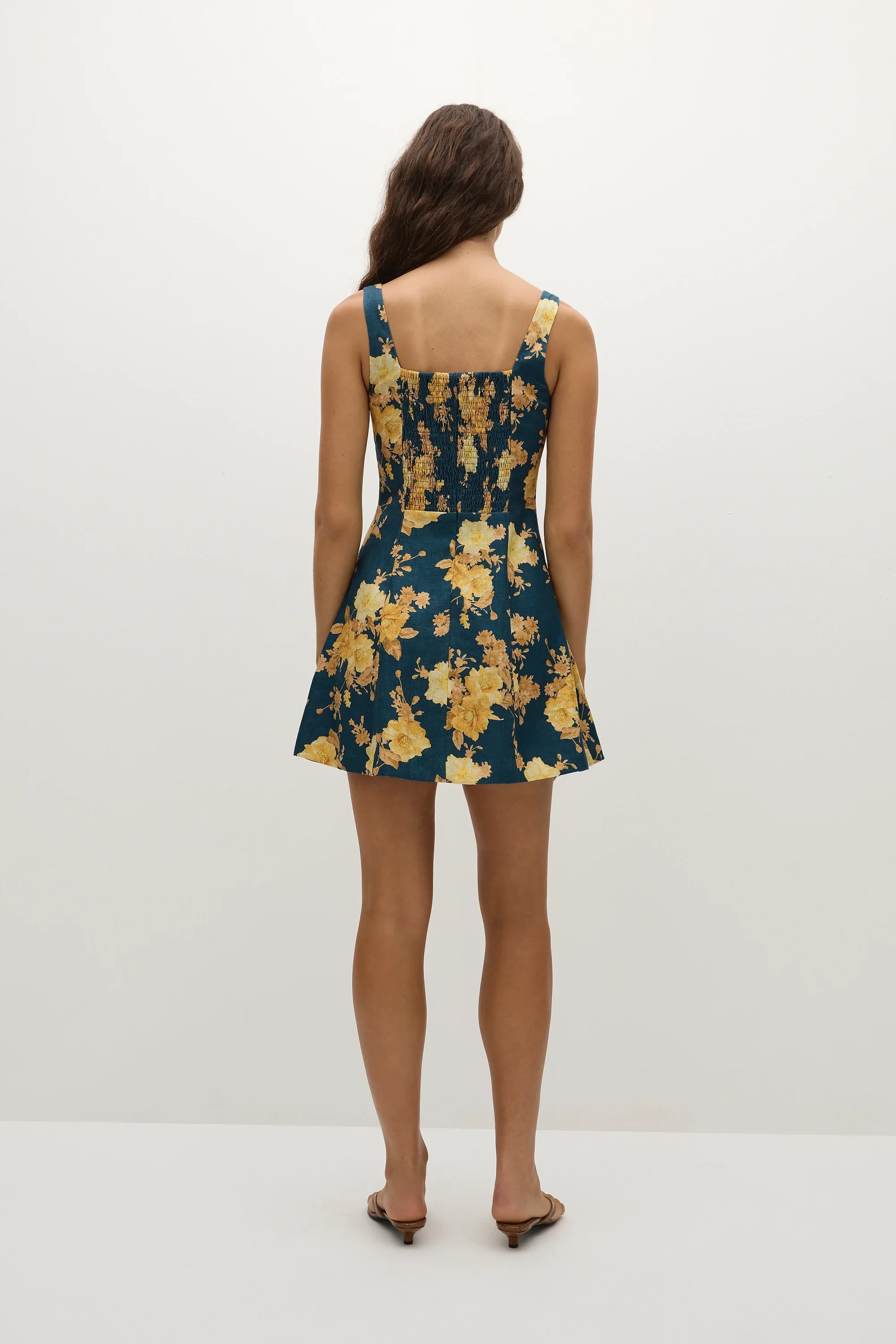 Faithfull - Felice Mini Dress Nora Floral Navy - Final Sale - Image 4