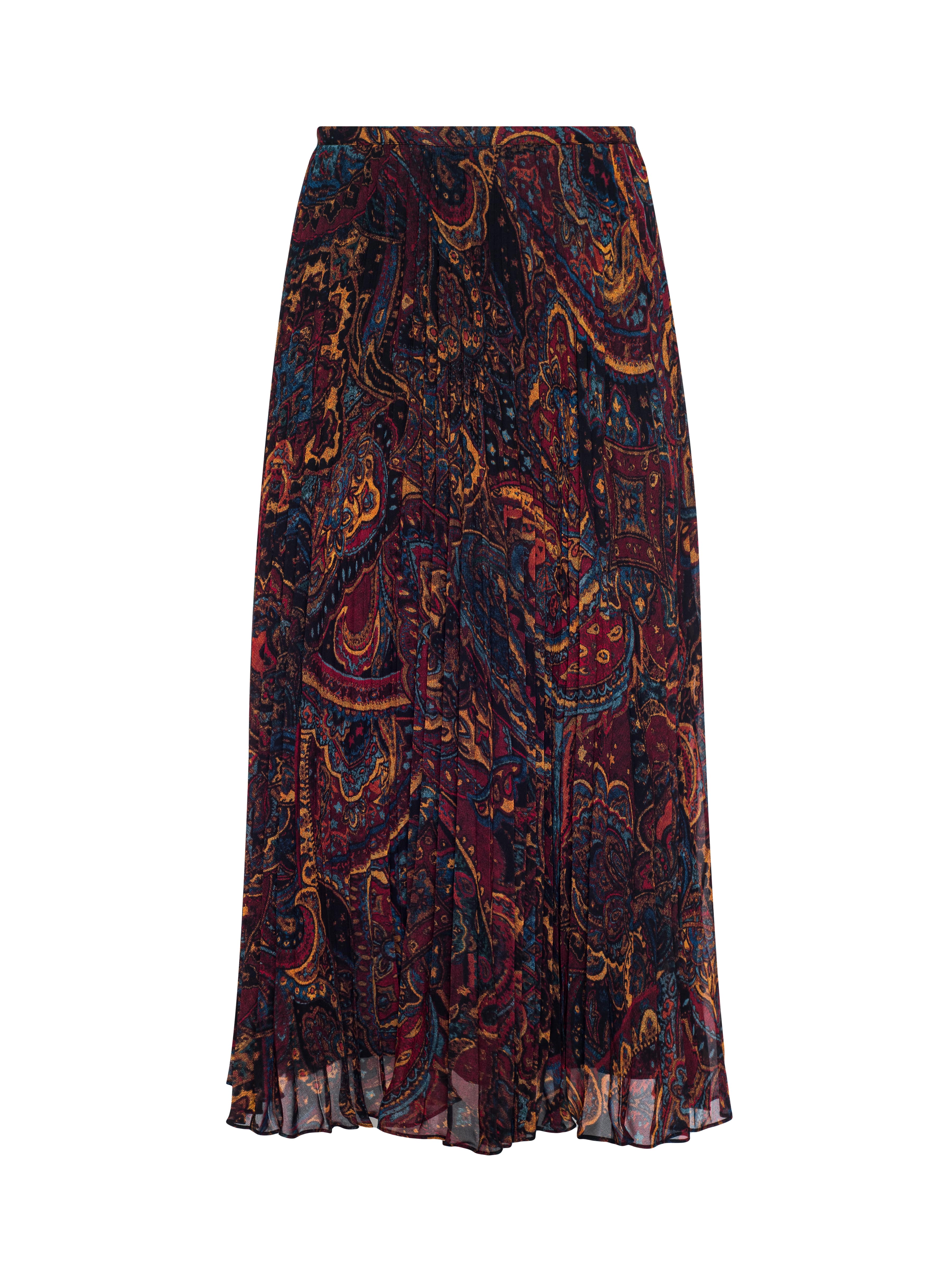 L'AGENCE - Fernanda Pleated Midi Skirt - Image 12