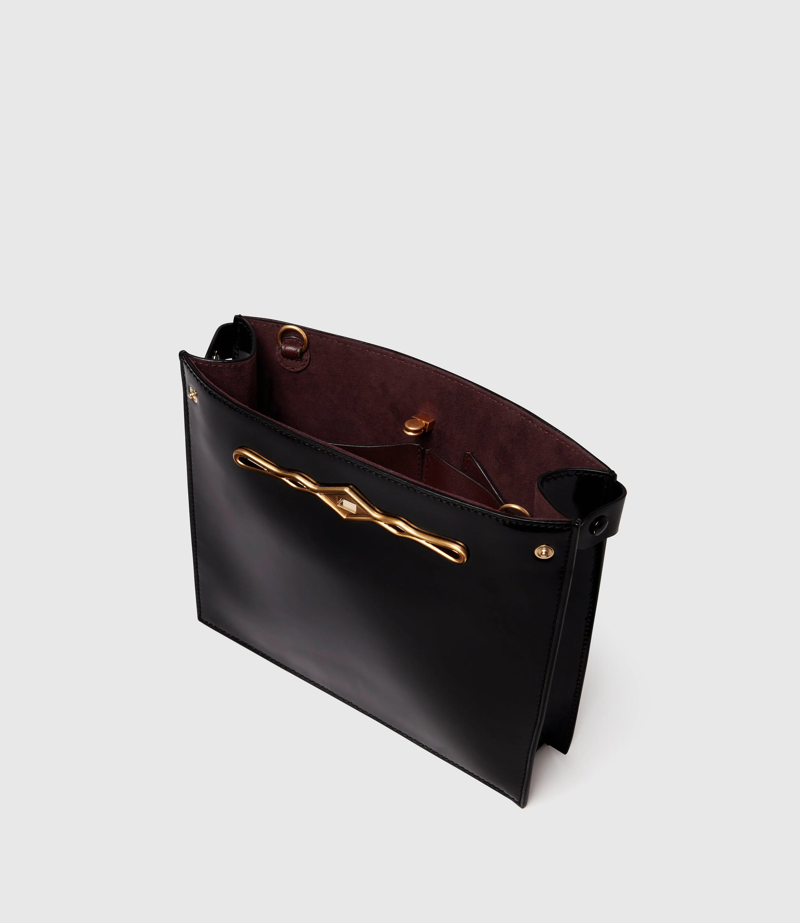 Metier - Fernando Jorge | Métier Stowaway Glossy Calfskin Black - Image 2