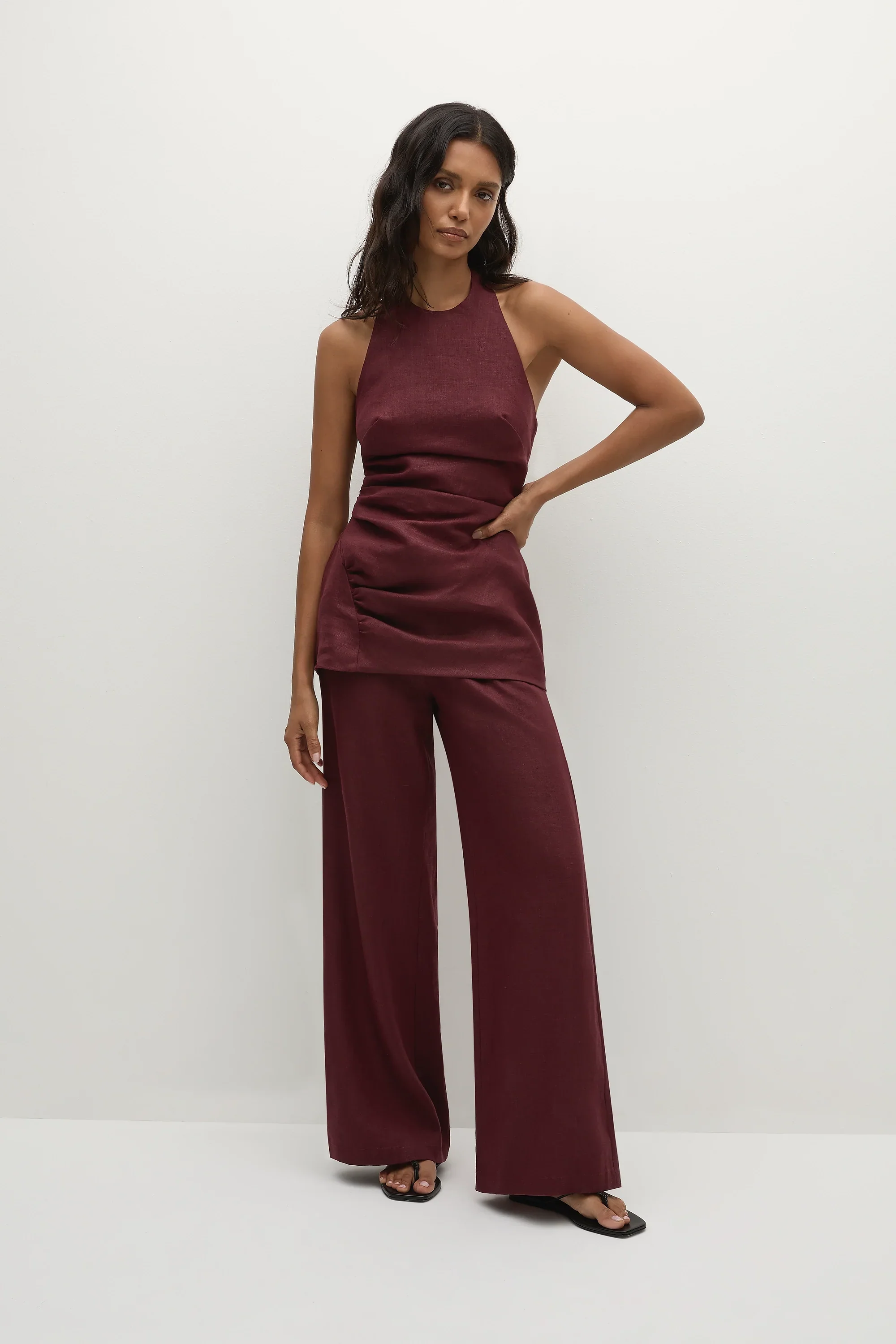 Faithfull - Fia Top Bordeaux - Final Sale