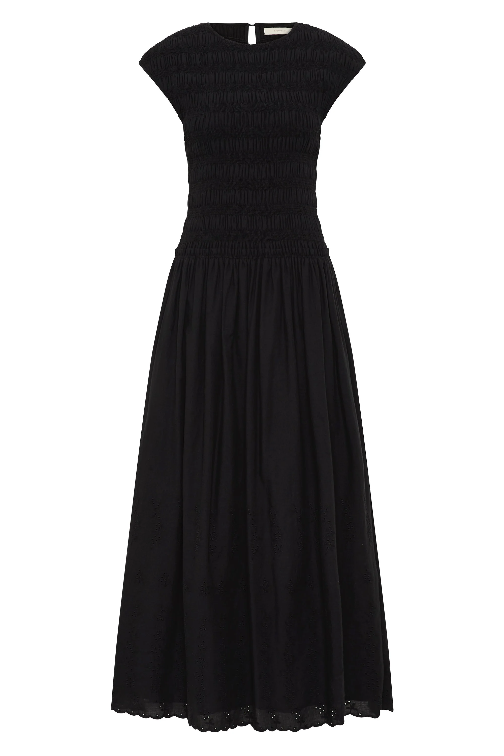 Faithfull - Flavia Maxi Dress Julyeta Broderie Black - Image 6