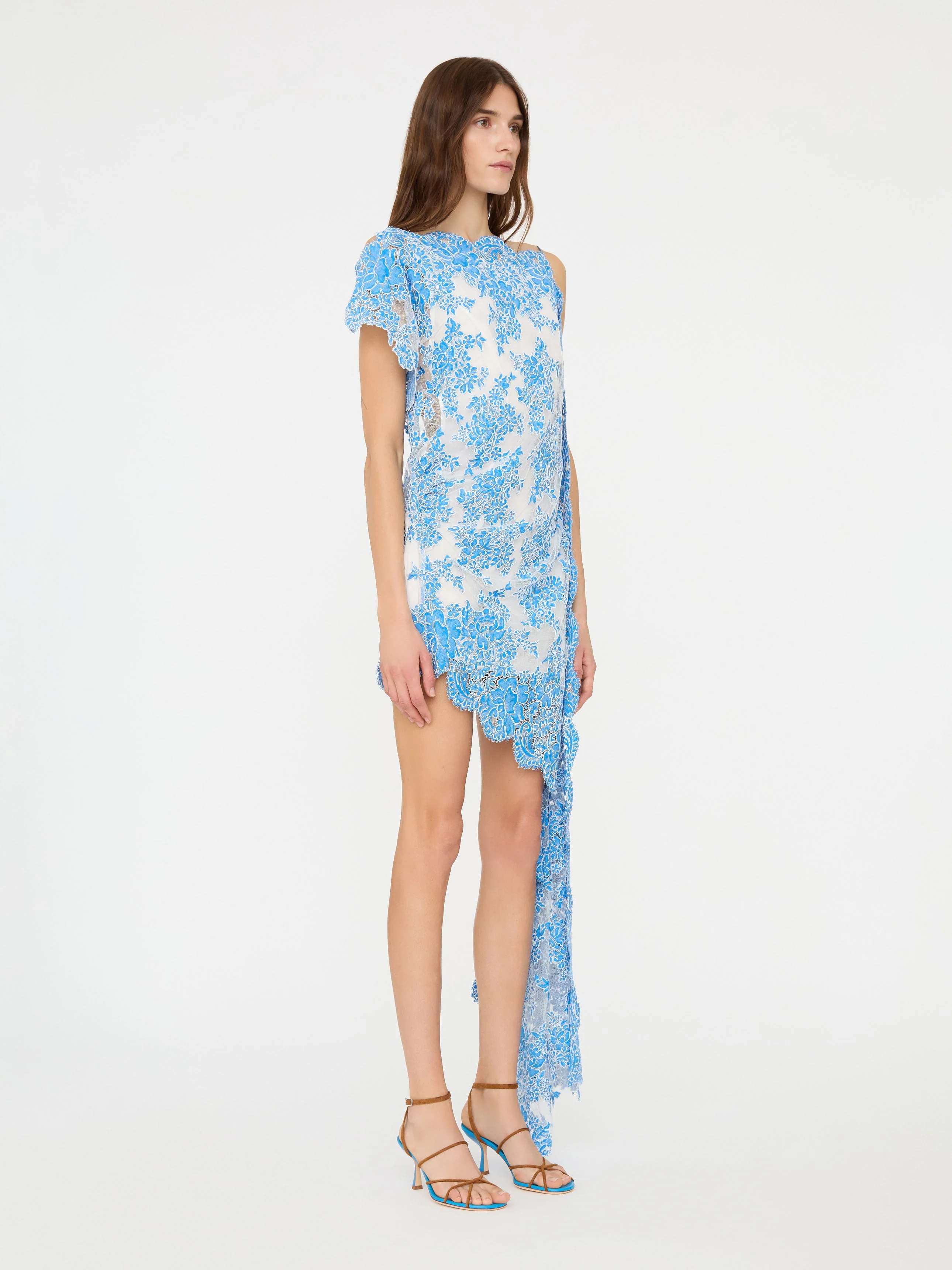 Christopher Esber - Floating Lace Mini Dress - Image 2
