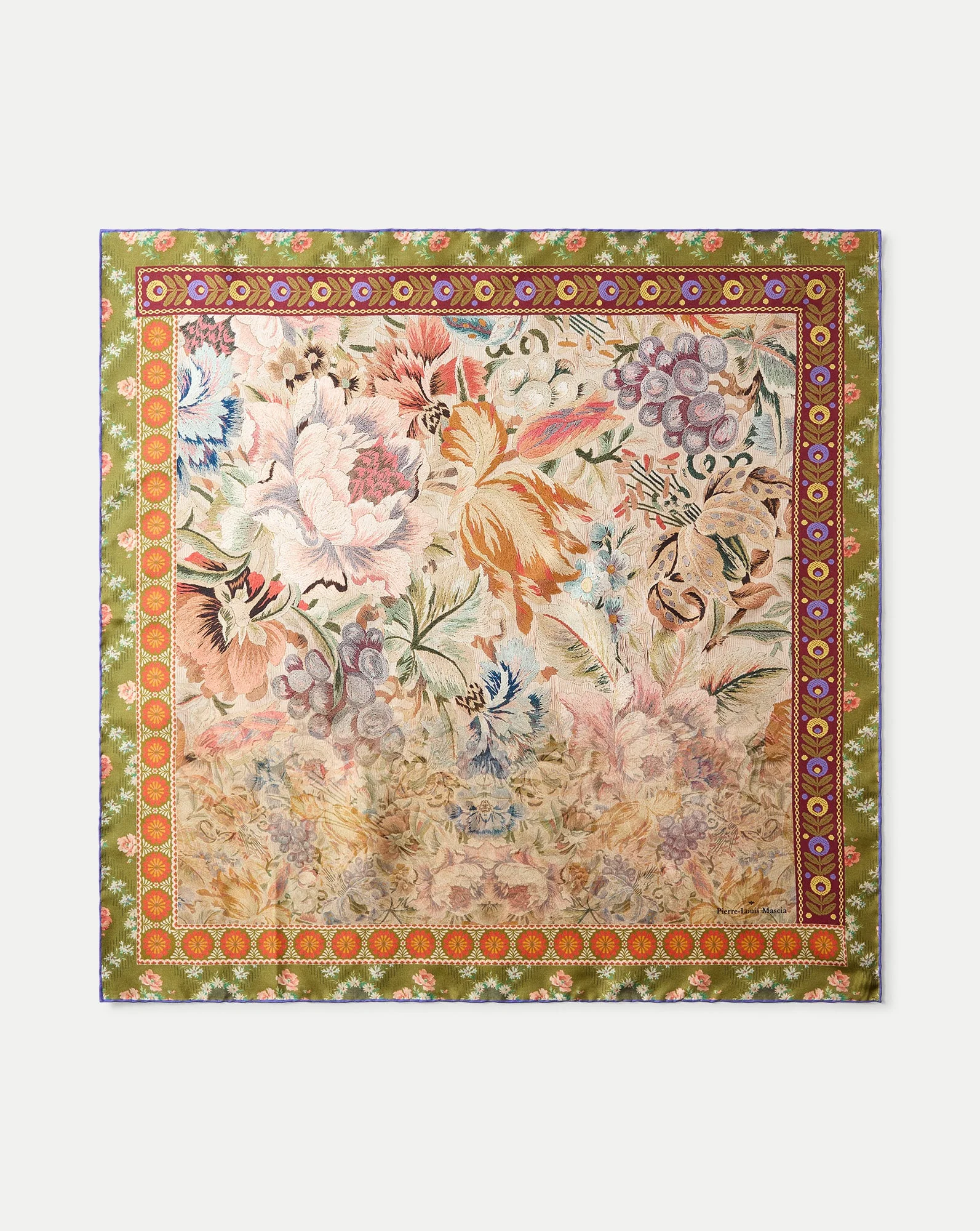 Veronica Beard - Floral Bandana Silk Scarf - Image 2