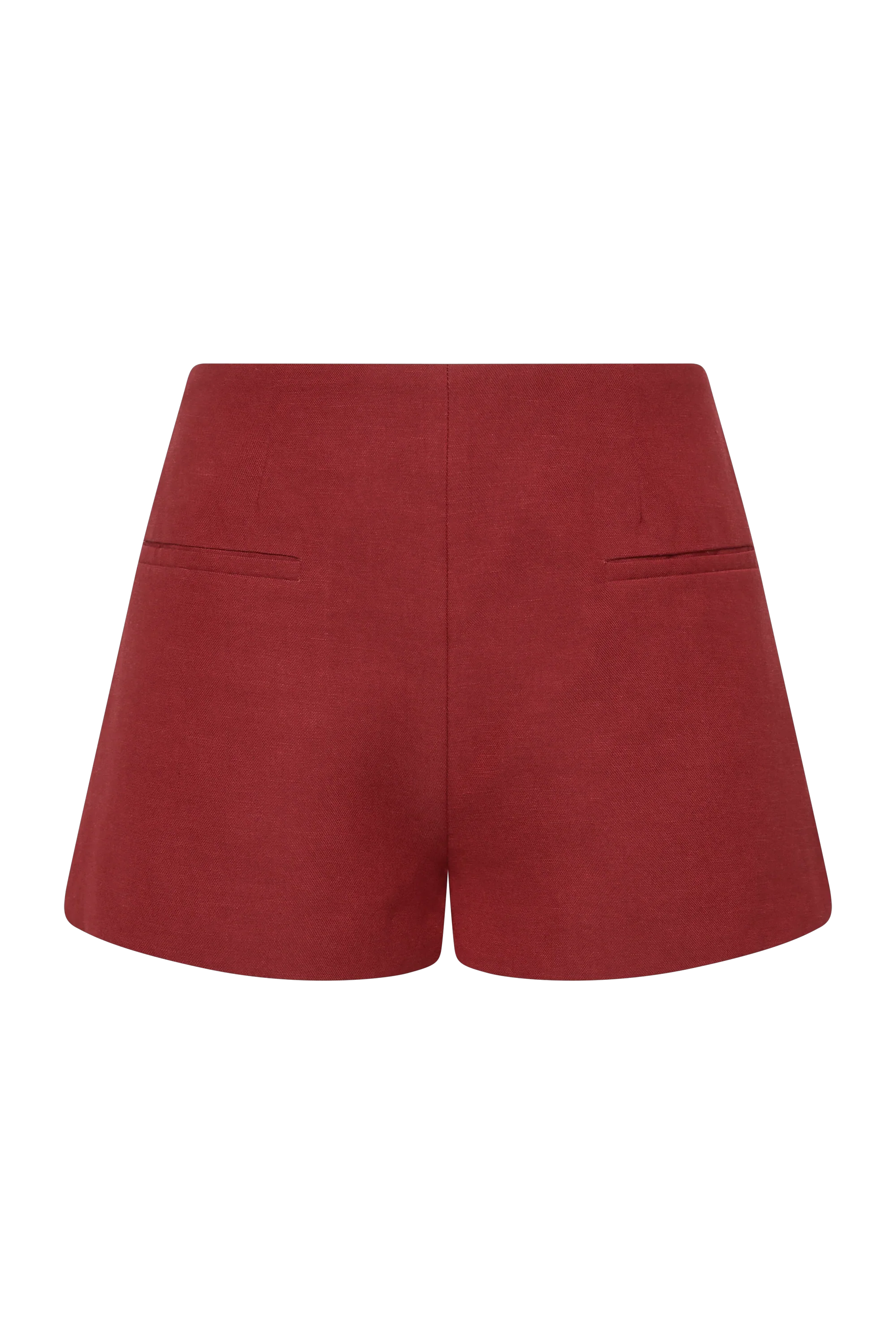 Faithfull - Florine Mini Shorts Deep Red - Final Sale - Image 6