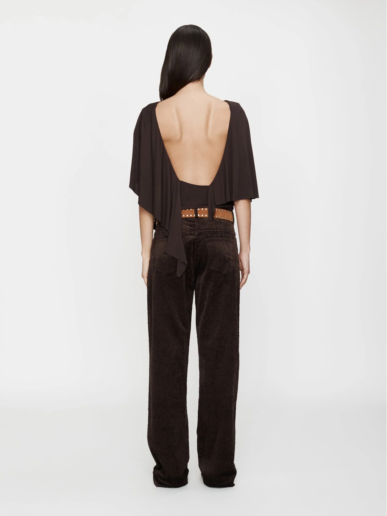Christopher Esber - Fluted Jersey Top - Image 2