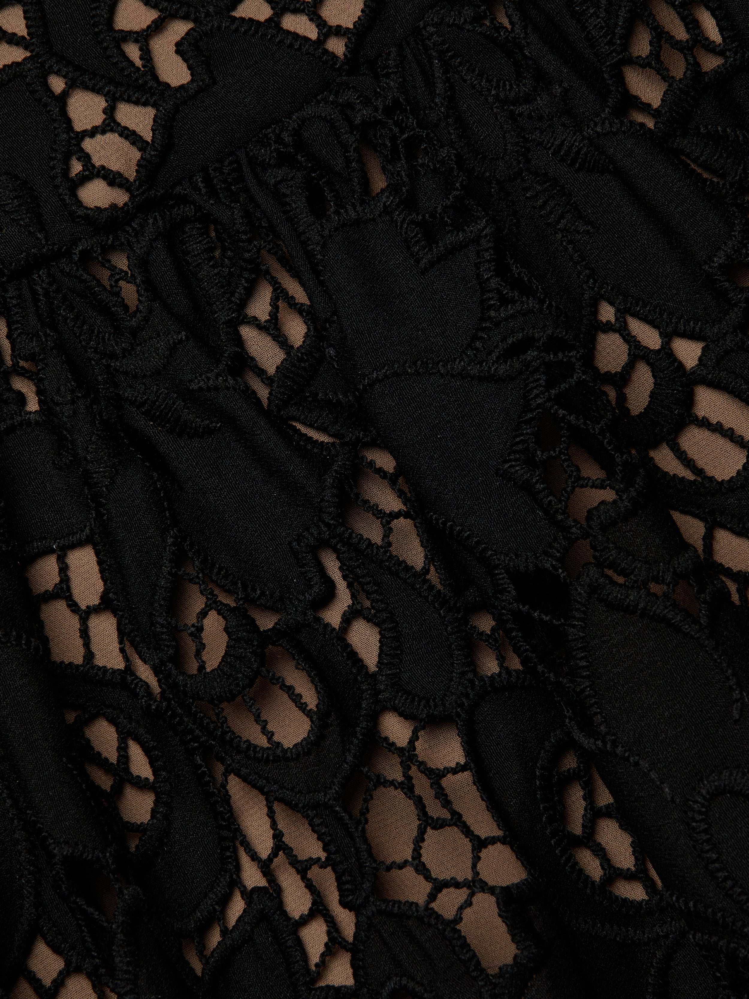 L'AGENCE - Flyn Lace Midi Dress - Image 11