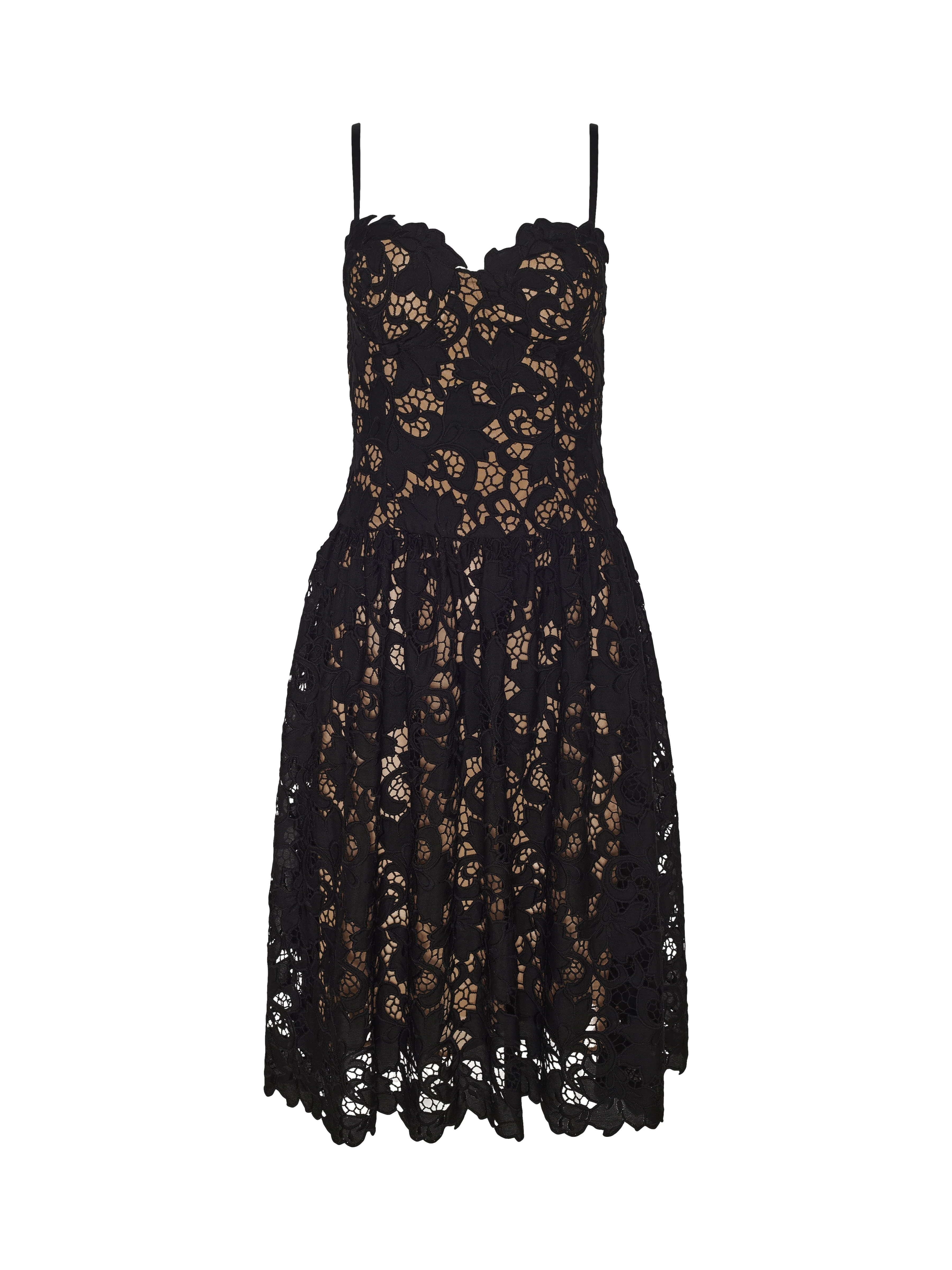 L'AGENCE - Flyn Lace Midi Dress - Image 6