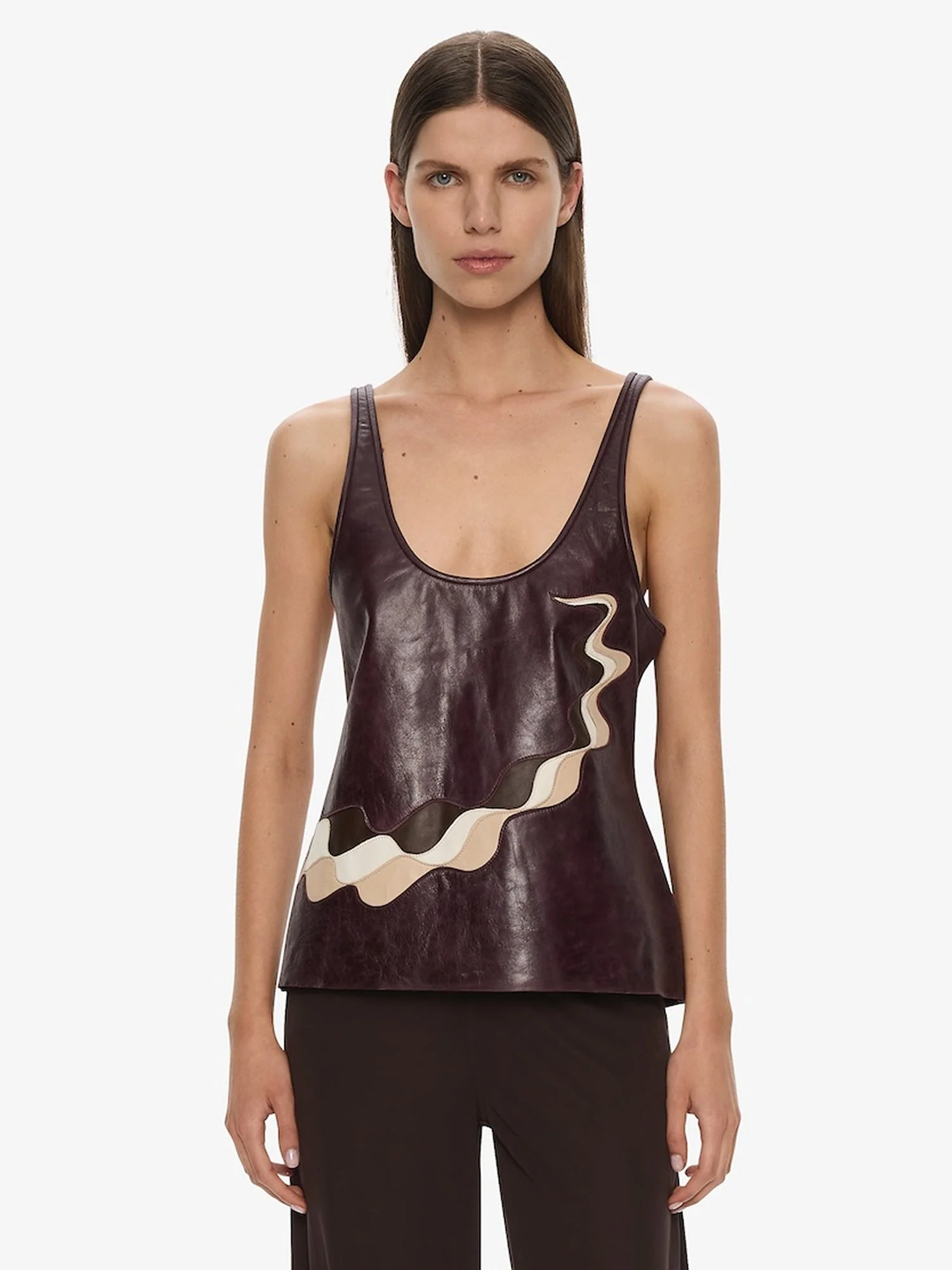Christopher Esber - Fragment Leather Tank