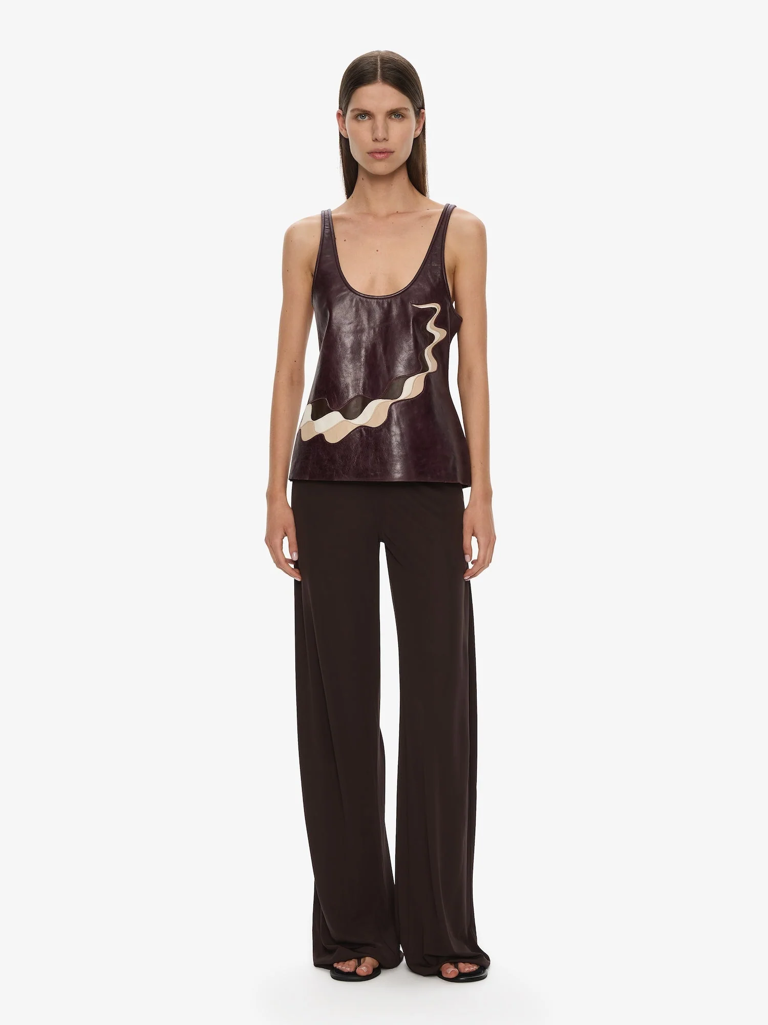 Christopher Esber - Fragment Leather Tank - Image 4
