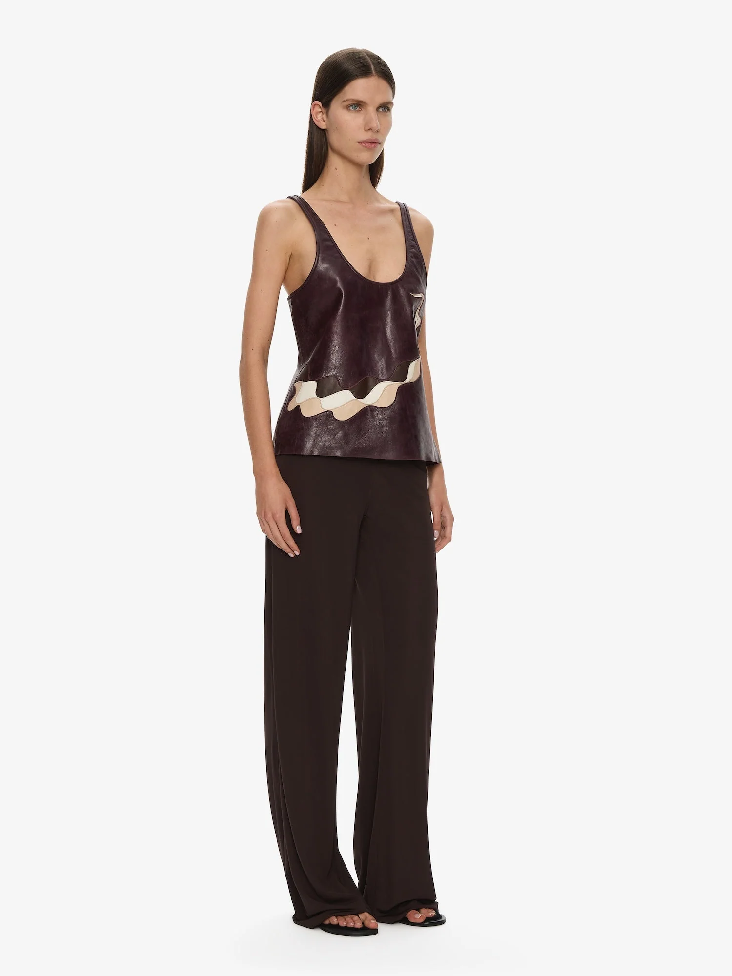 Christopher Esber - Fragment Leather Tank - Image 6