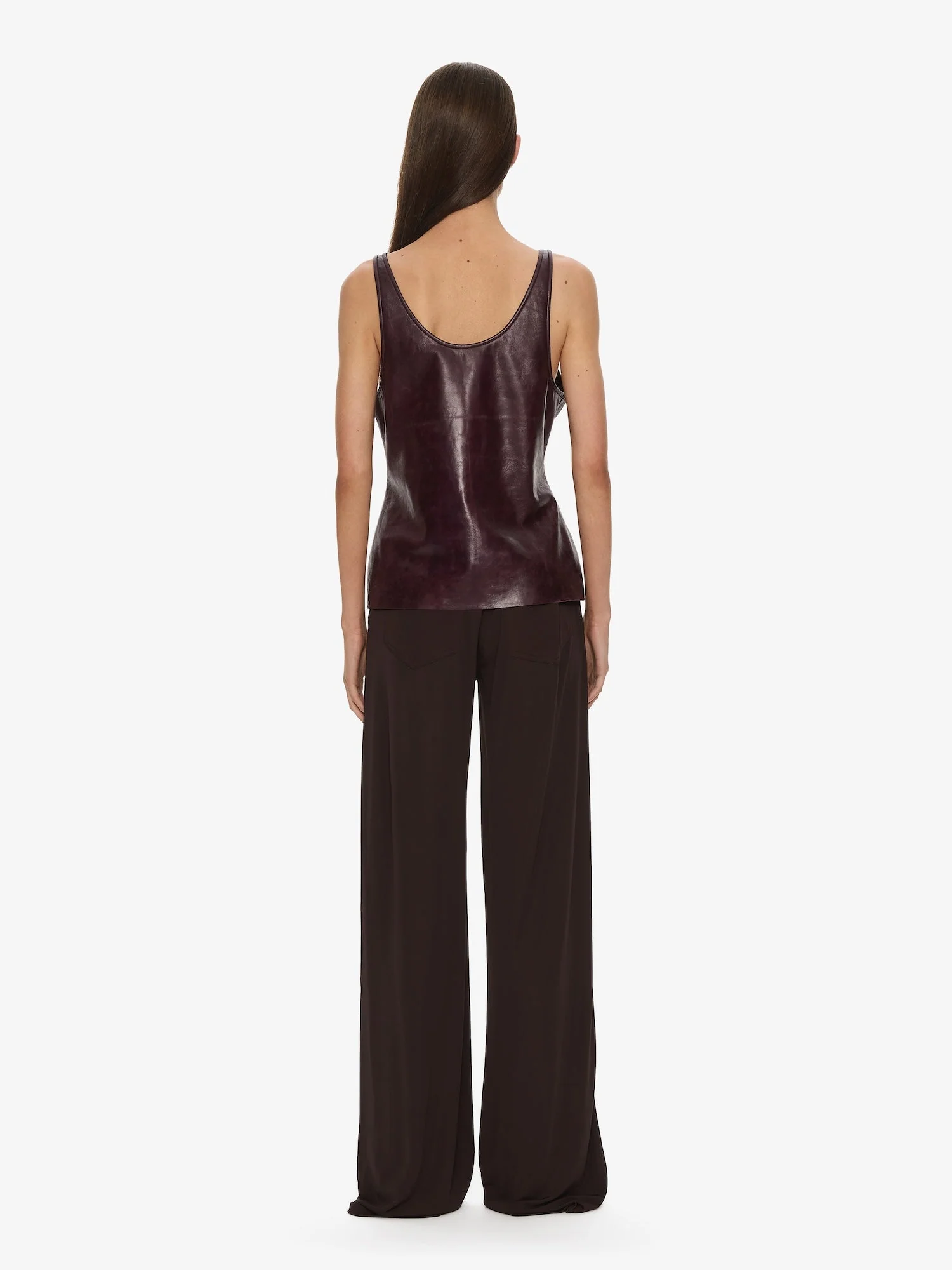 Christopher Esber - Fragment Leather Tank - Image 7