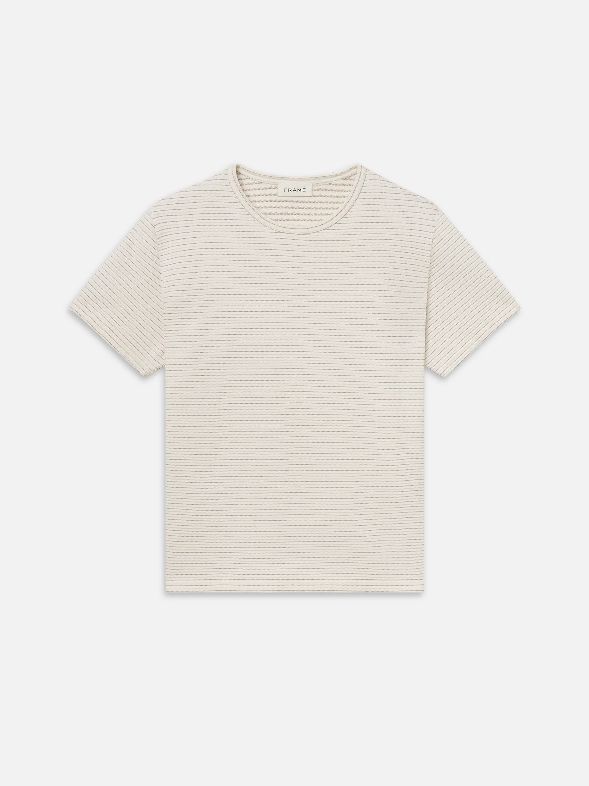 FRAME - Jacquard Stripe Tee