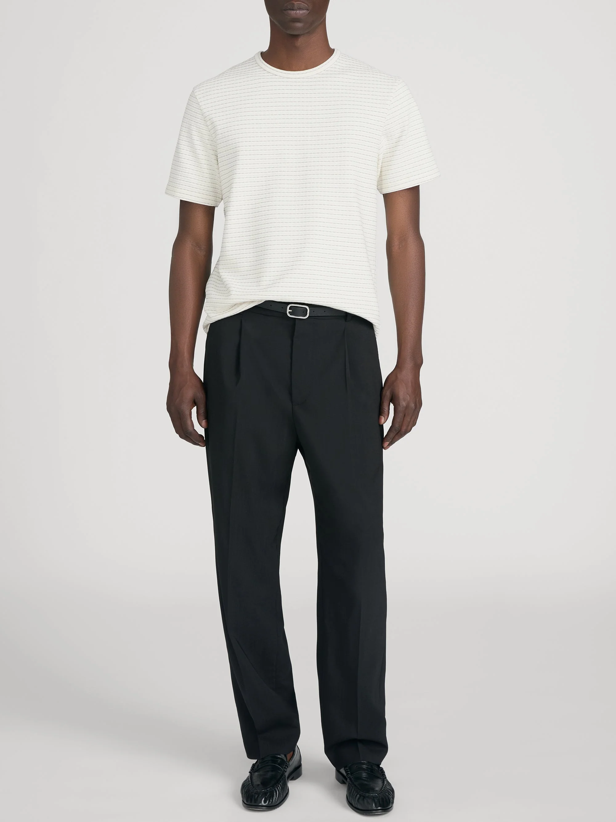 FRAME - Jacquard Stripe Tee - Image 2