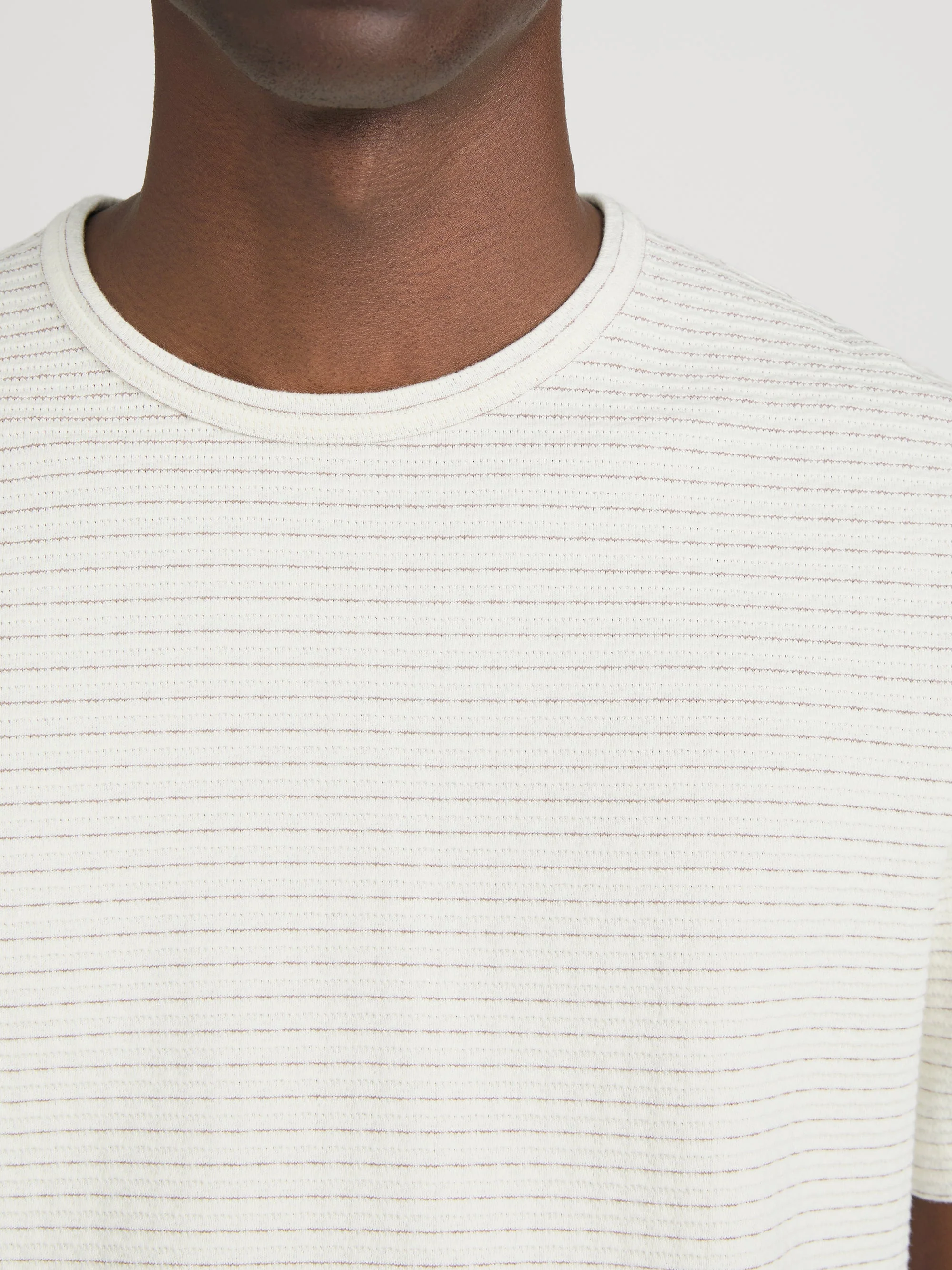 FRAME - Jacquard Stripe Tee - Image 5