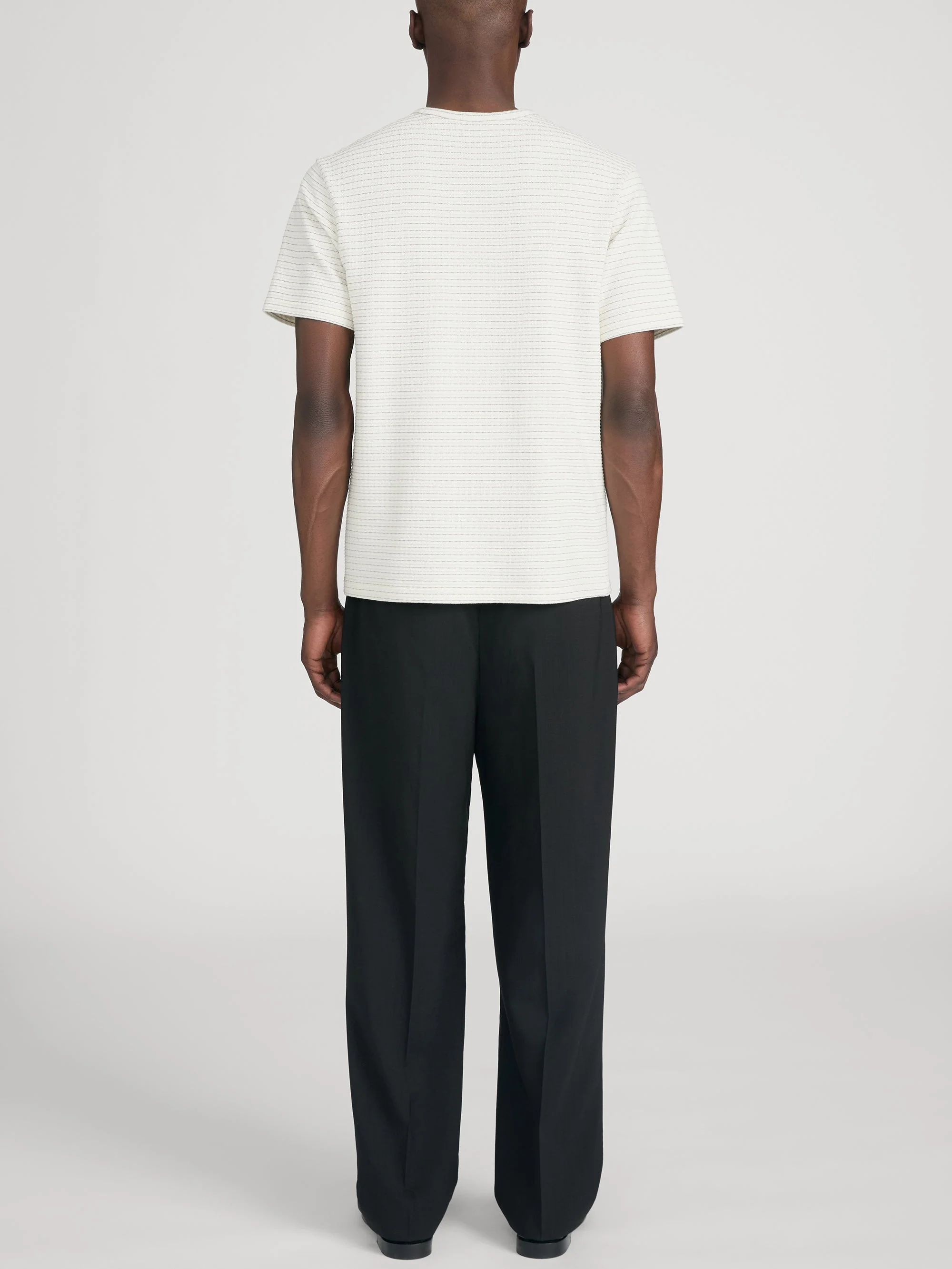 FRAME - Jacquard Stripe Tee - Image 6