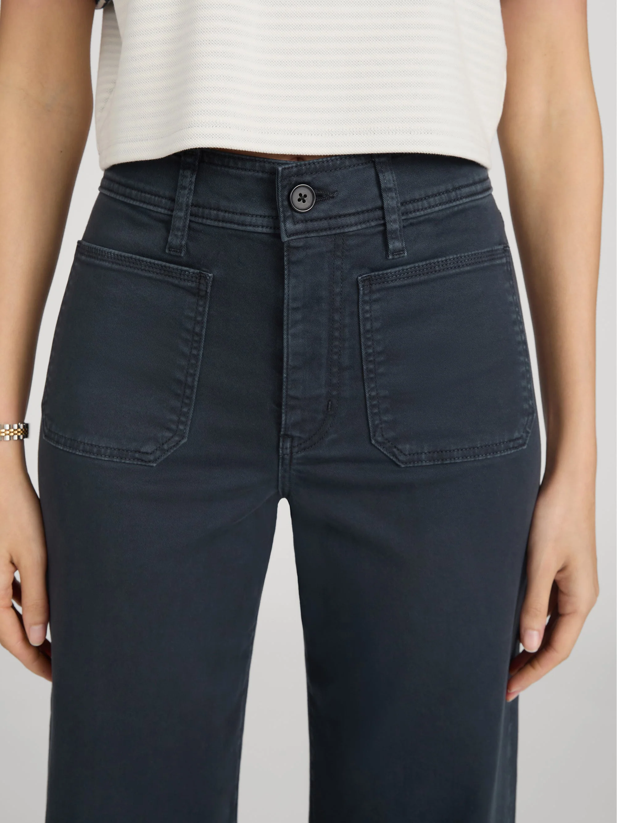 FRAME - Le Slim Palazzo Harbor Pocket - Image 5
