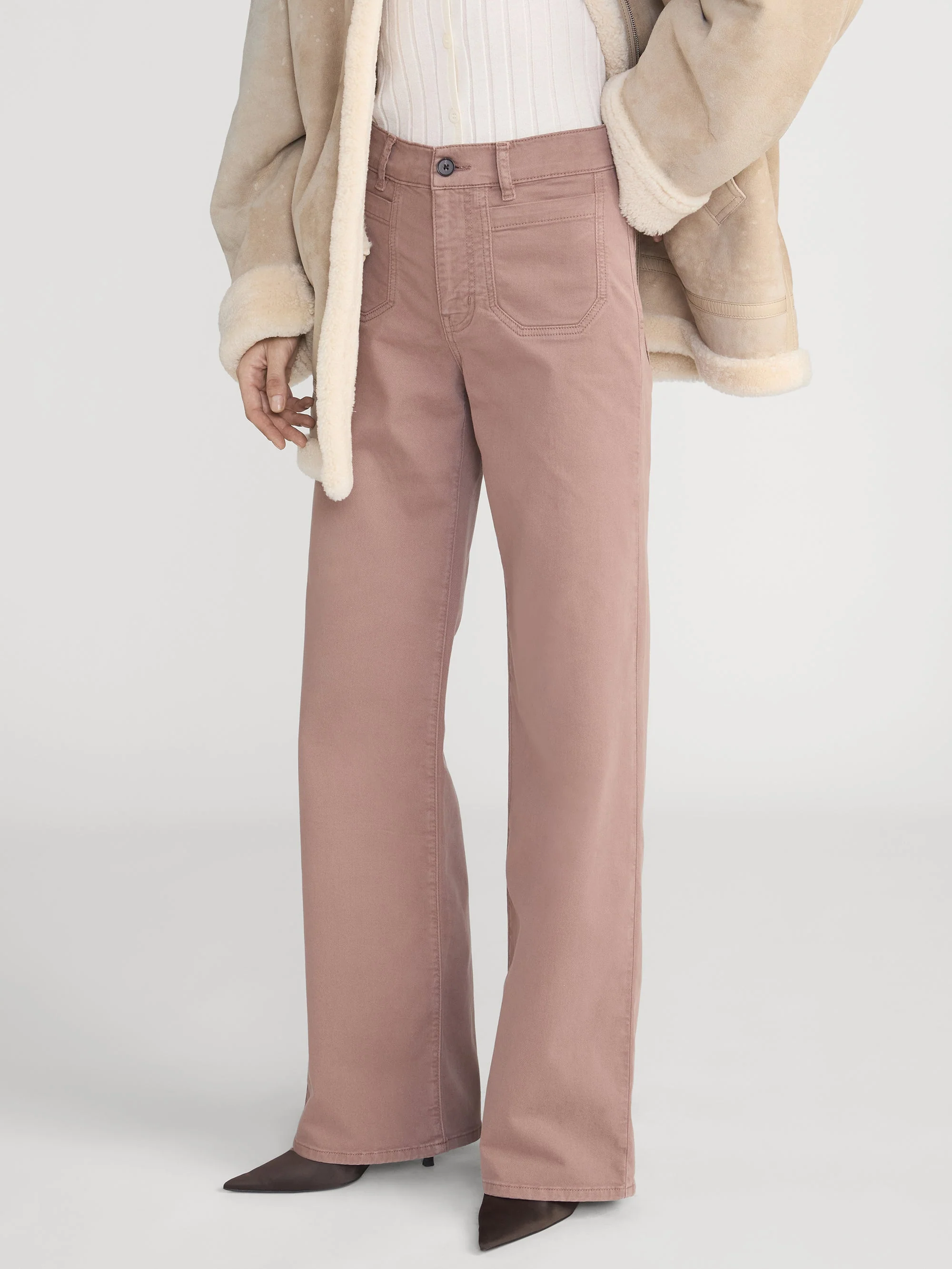 FRAME - Le Slim Palazzo Modernist Pocket - Image 4