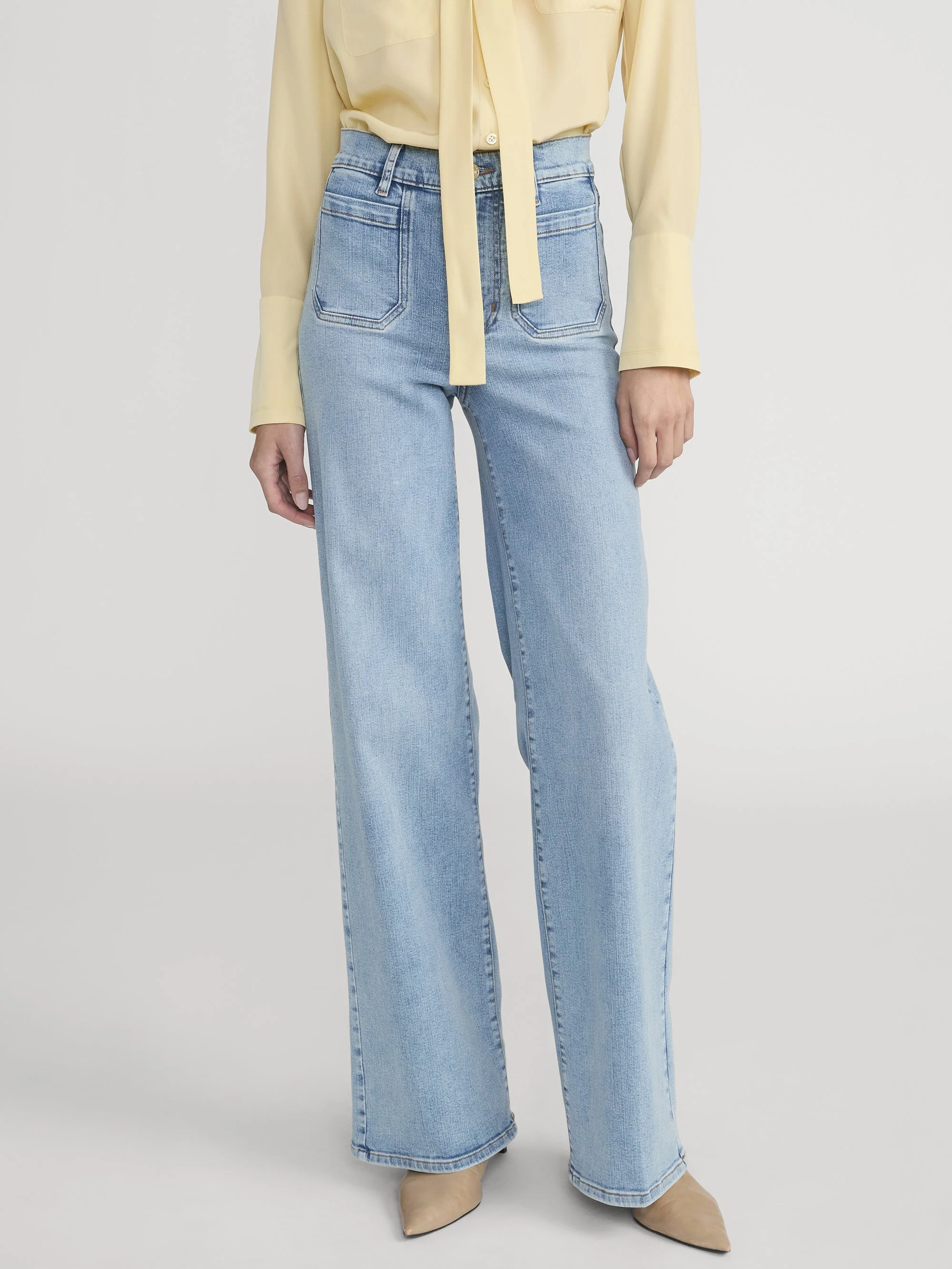 FRAME - Le Slim Palazzo Modernist Pocket - Image 3