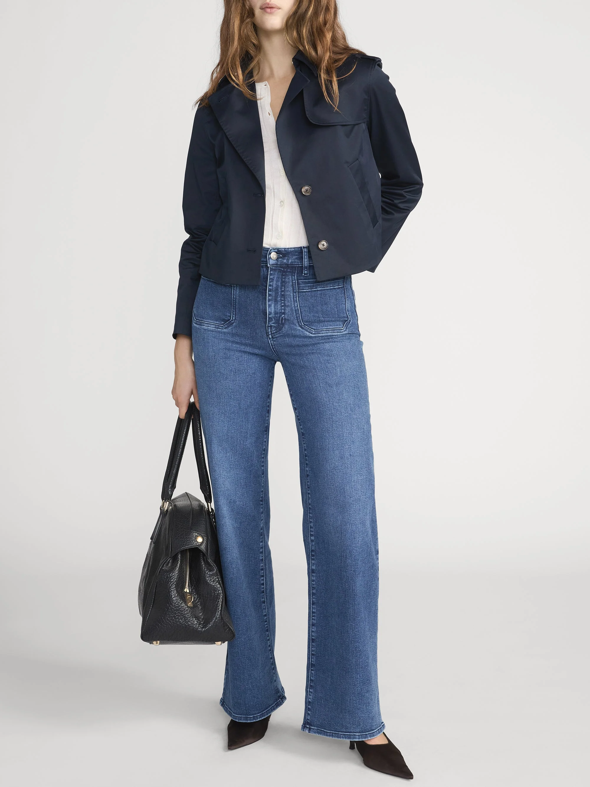 FRAME - Le Slim Palazzo Modernist Pocket - Image 2