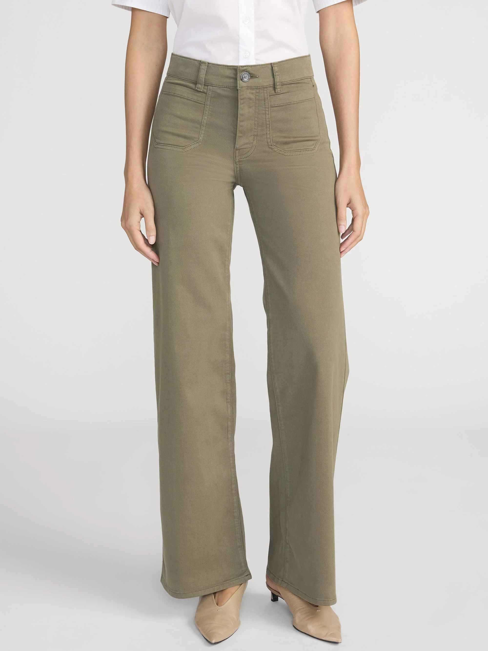 FRAME - Le Slim Palazzo Modernist Pocket - Image 3