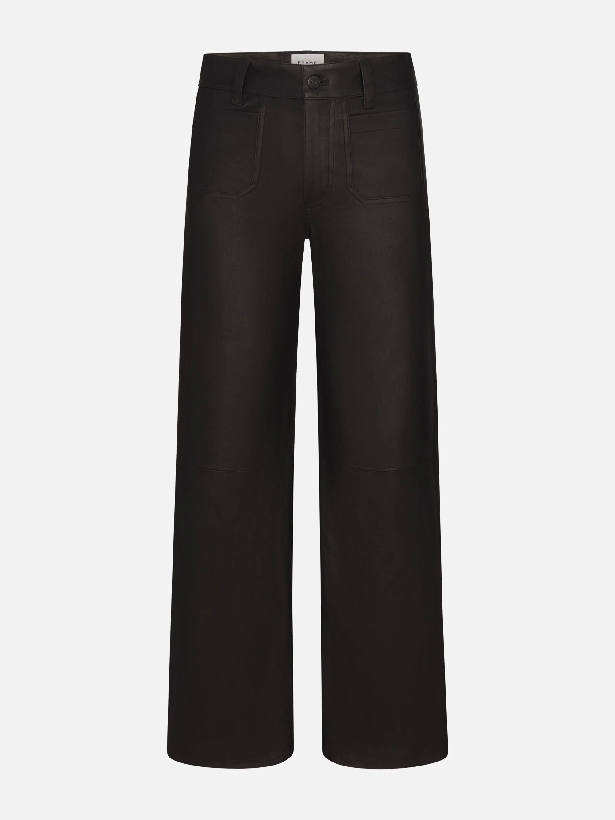 FRAME - Le Slim Palazzo Modernist Pocket Leather
