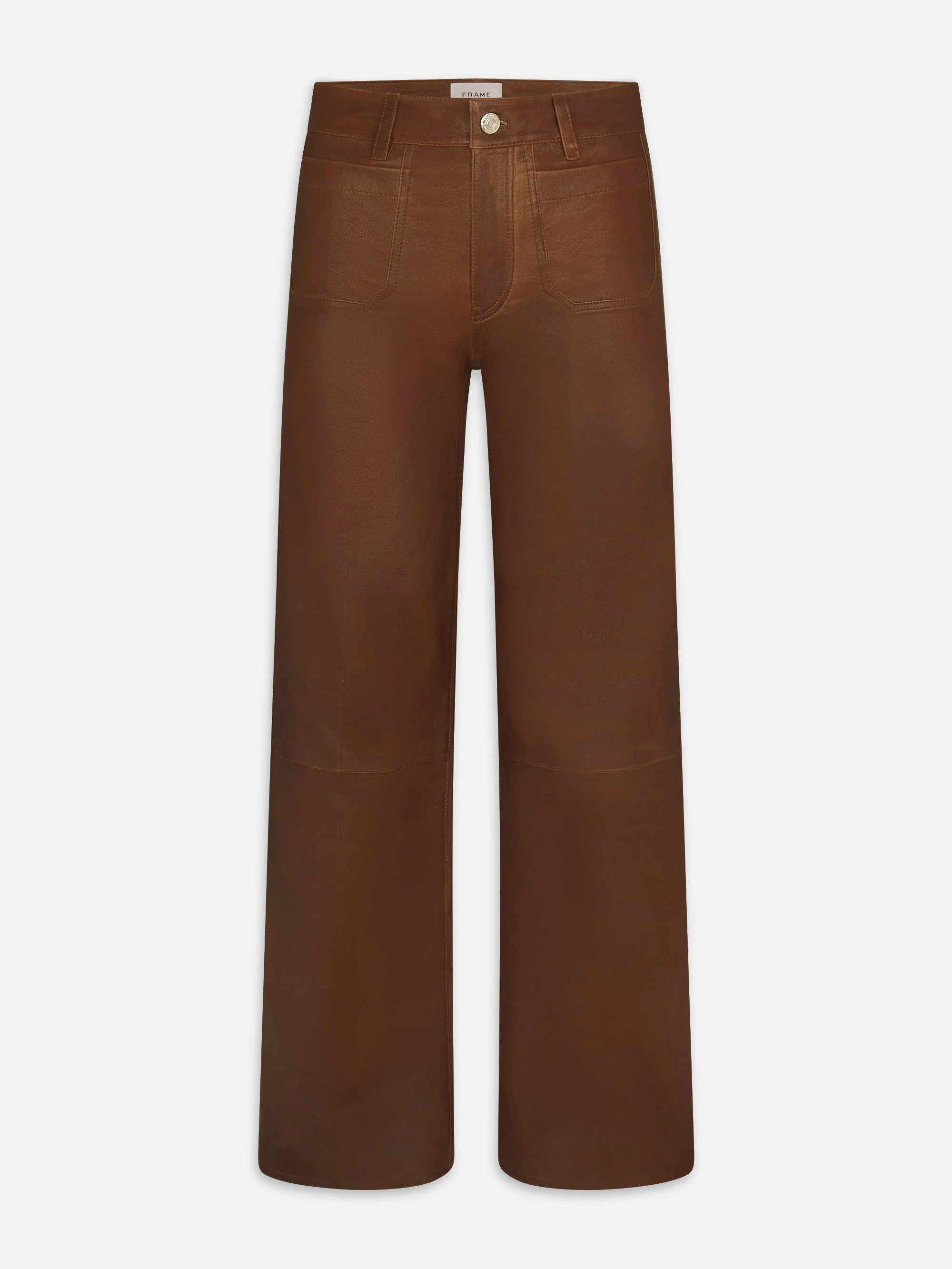 FRAME - Le Slim Palazzo Modernist Pocket Leather