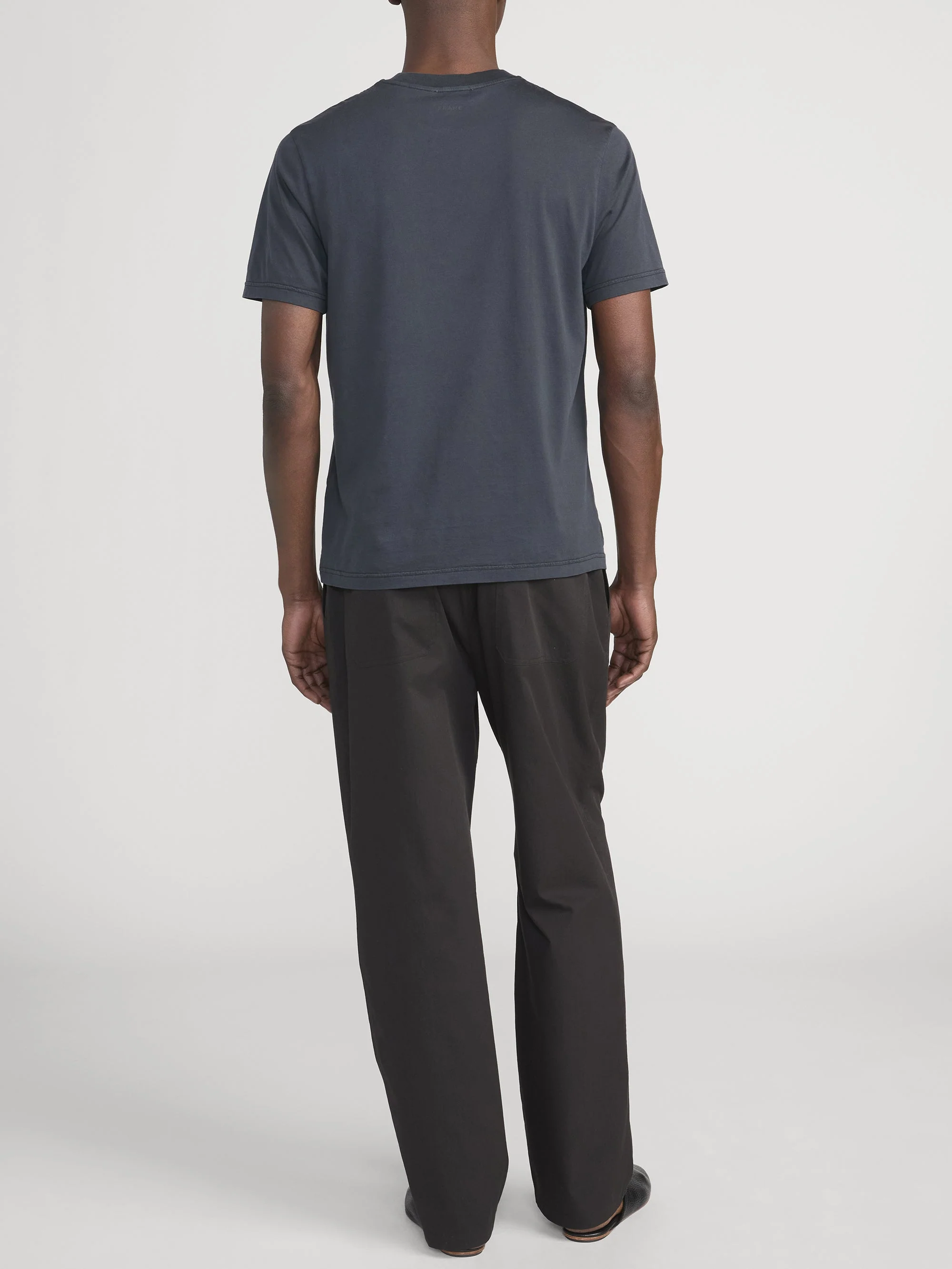 FRAME - Light Cotton Pocket Tee - Image 5