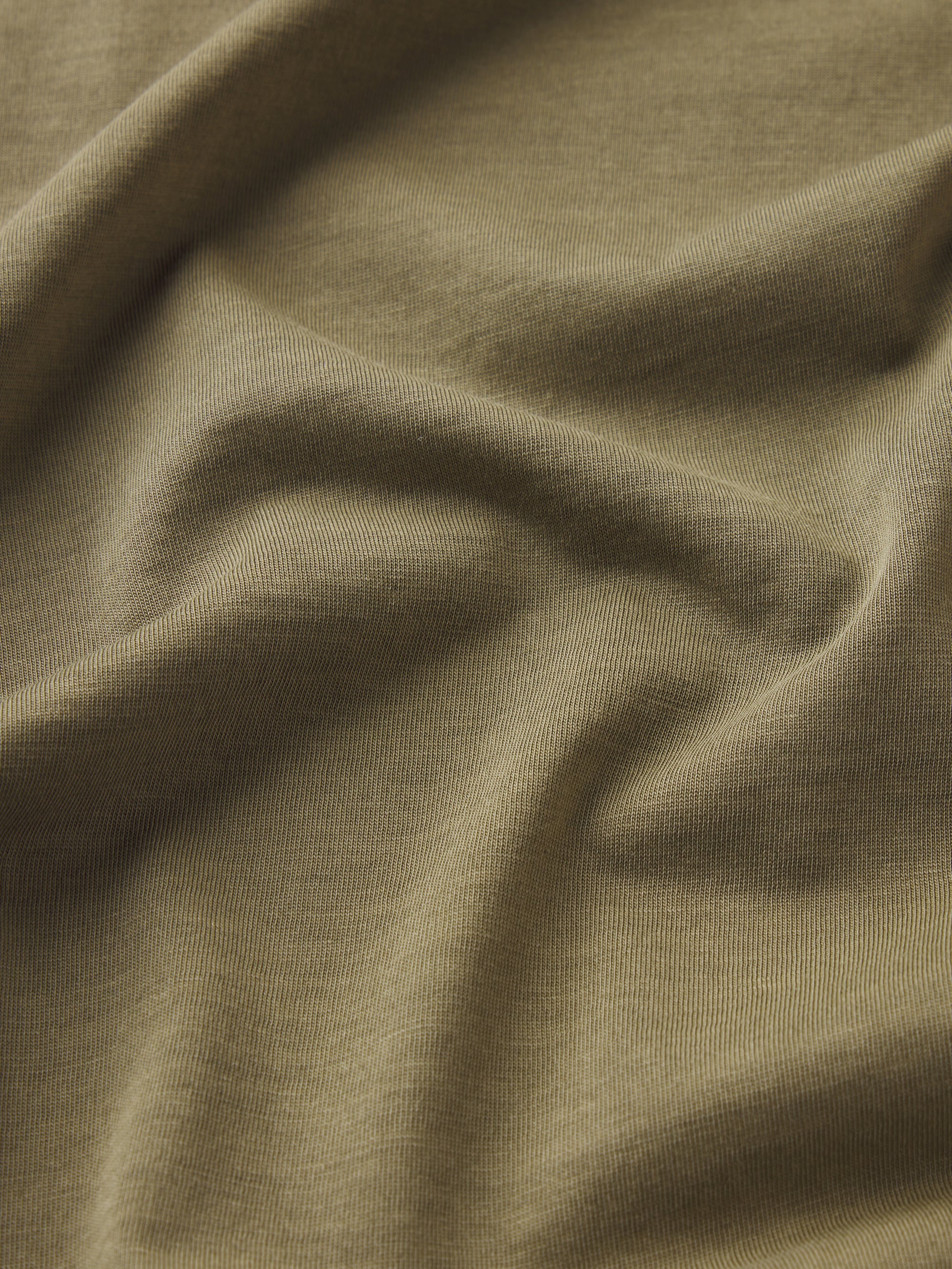 FRAME - Light Cotton Tee - Antique Green - Image 7