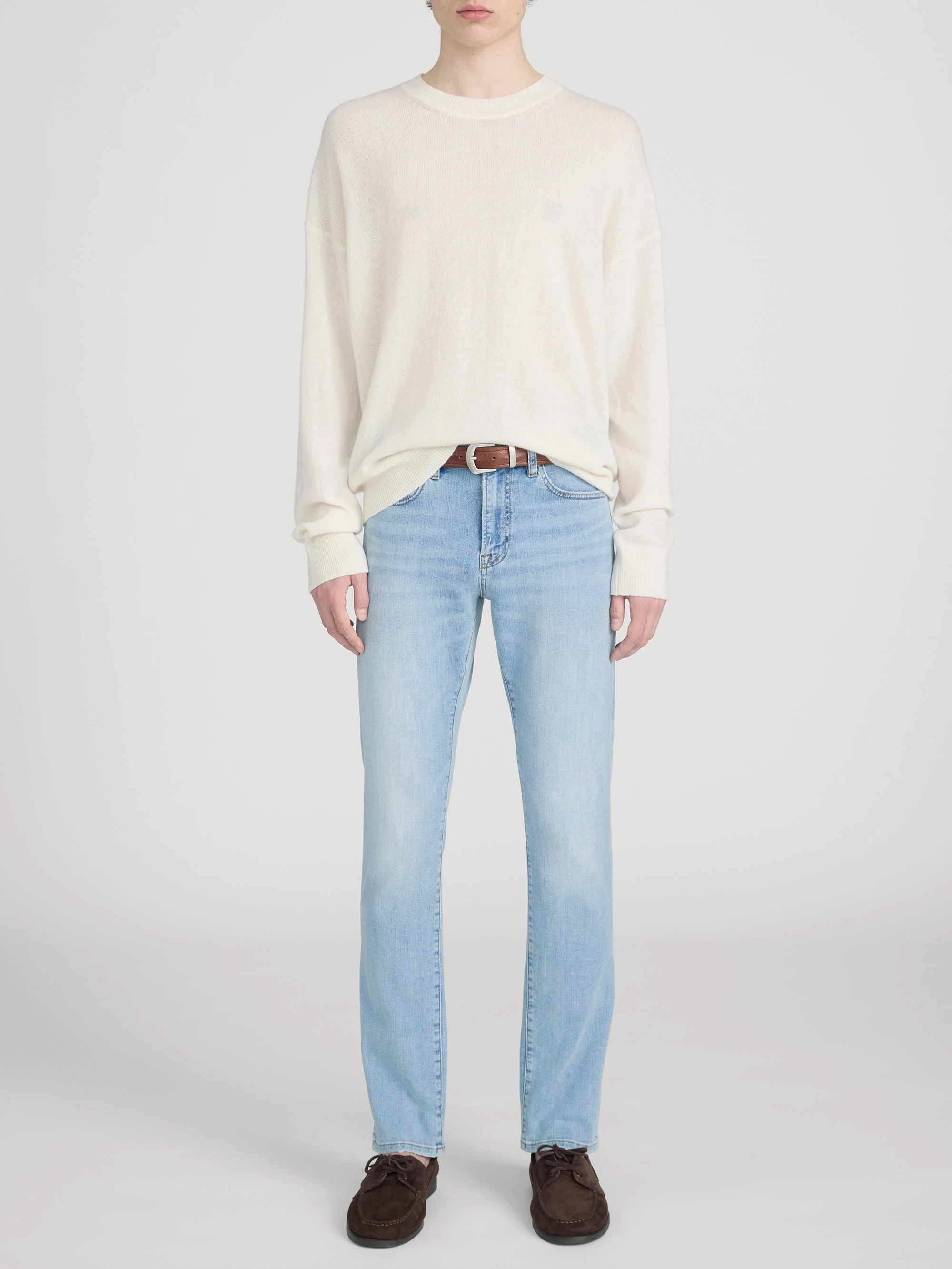 FRAME - Lightweight Cashmere Blend Sweater - Image 2