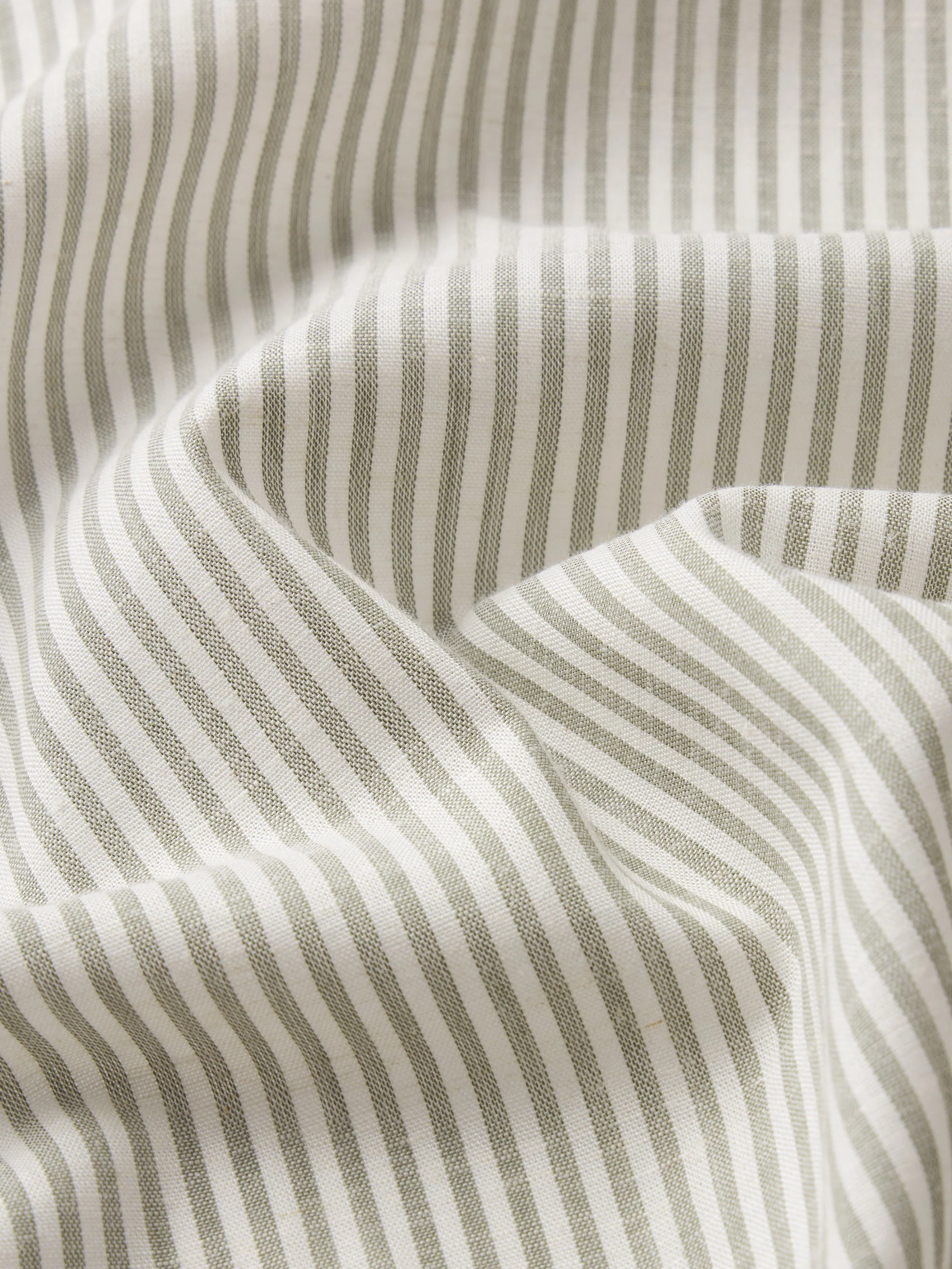 FRAME - Linen Blend Stripe Shirt - Image 7