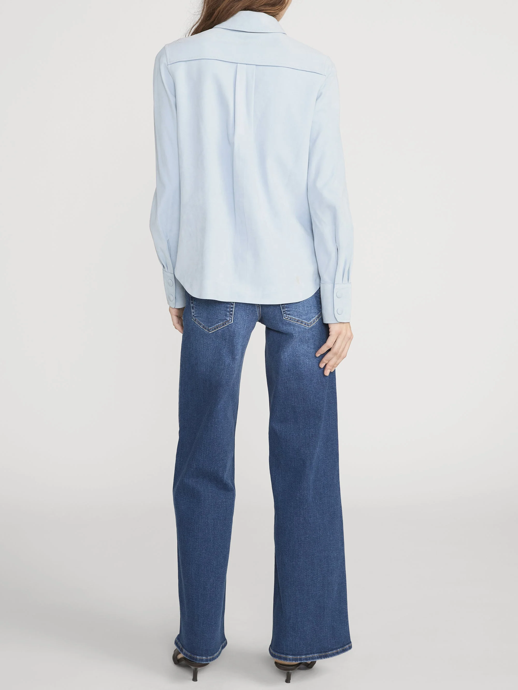 FRAME - Low Rise Le Slim Palazzo - Image 6
