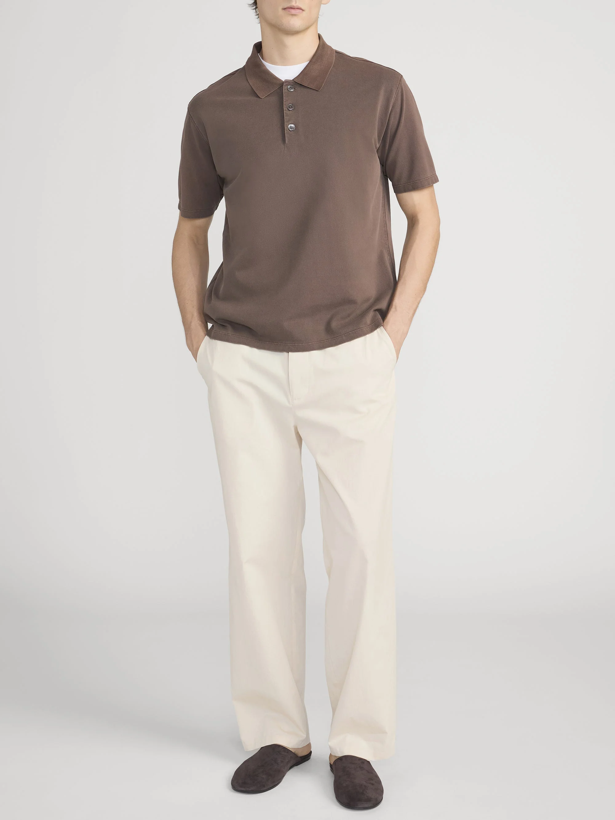 FRAME - Relaxed Cotton Trousers - Image 2