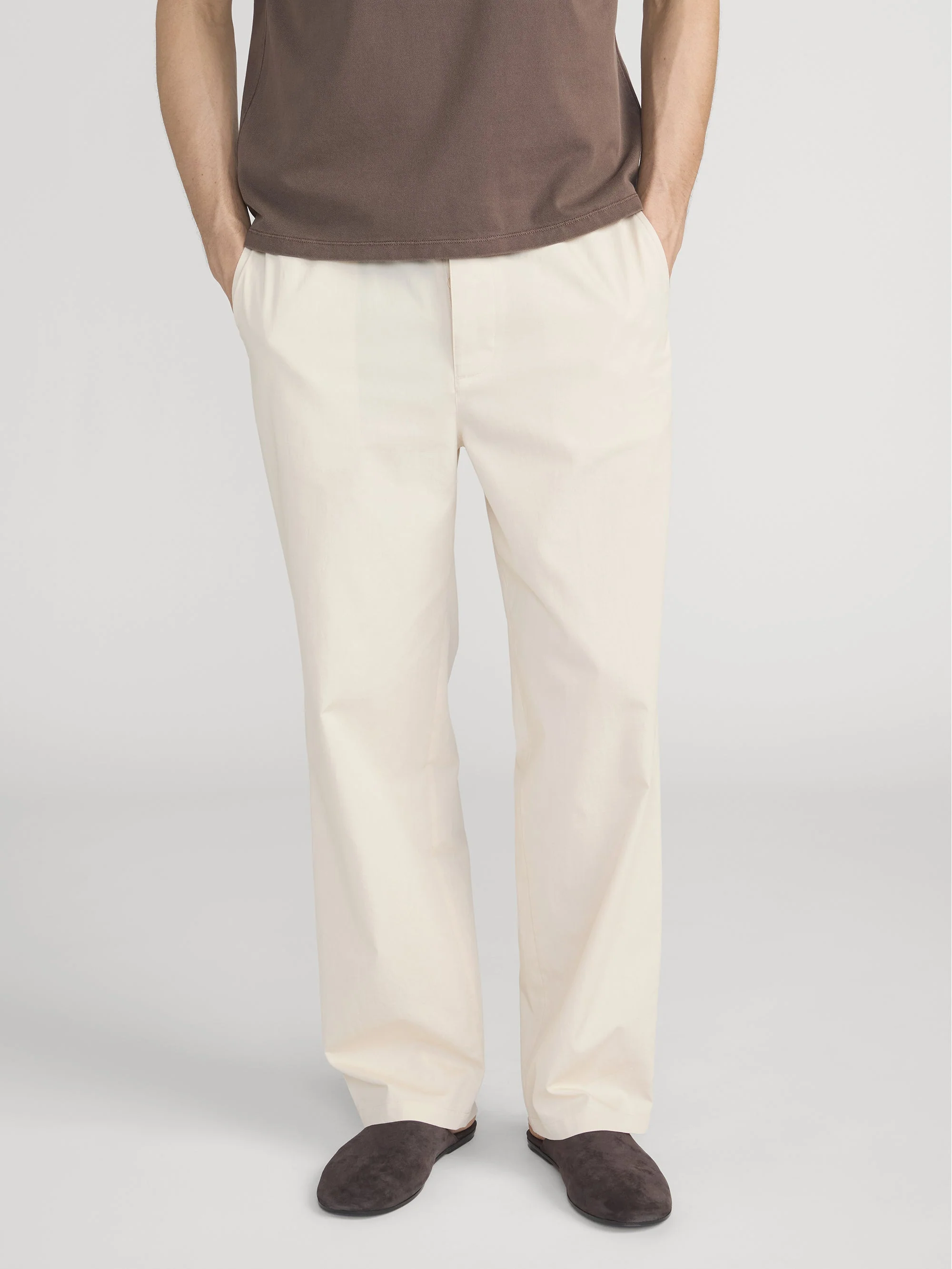 FRAME - Relaxed Cotton Trousers - Image 3