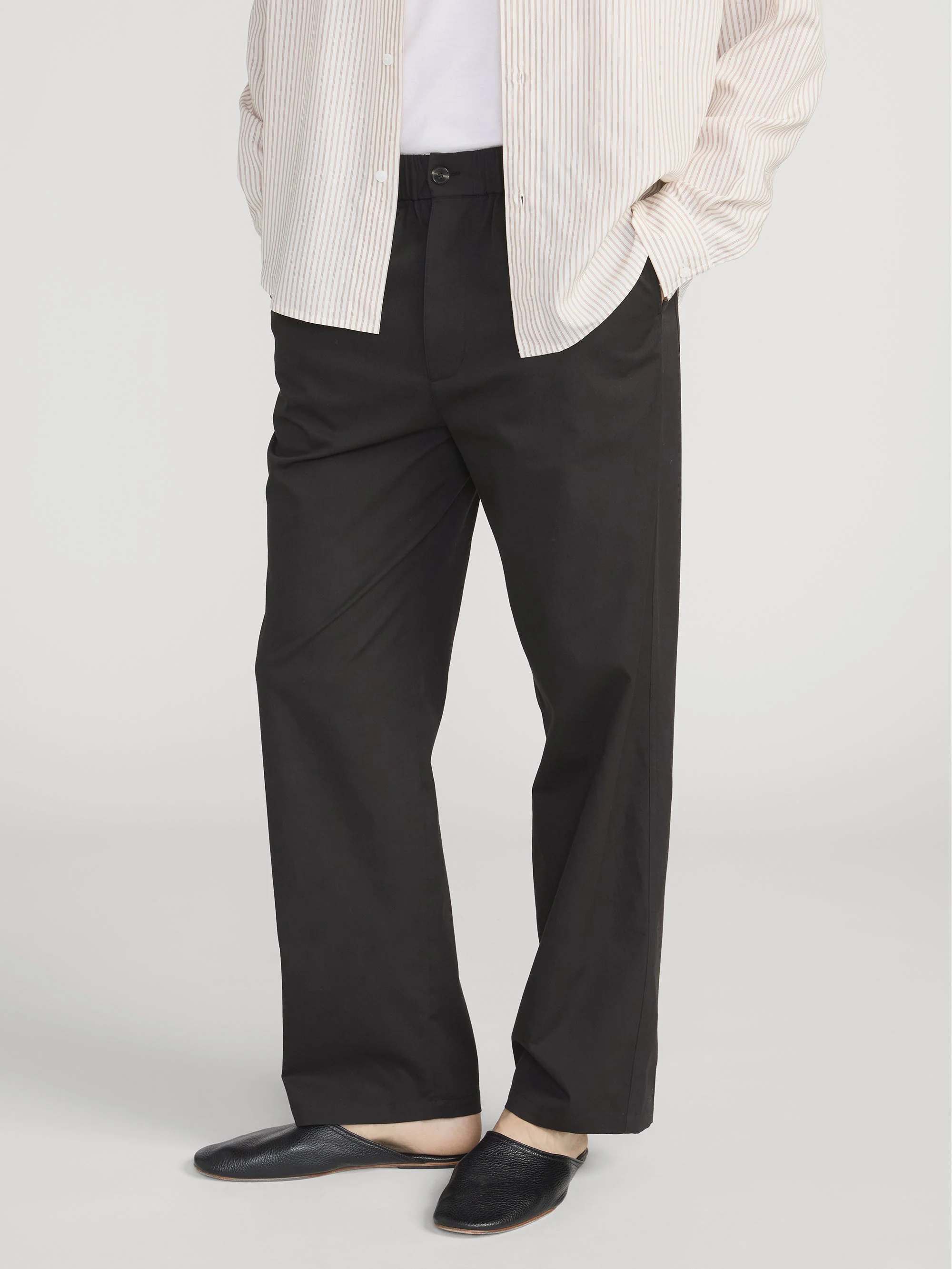 FRAME - Relaxed Cotton Trousers - Image 4